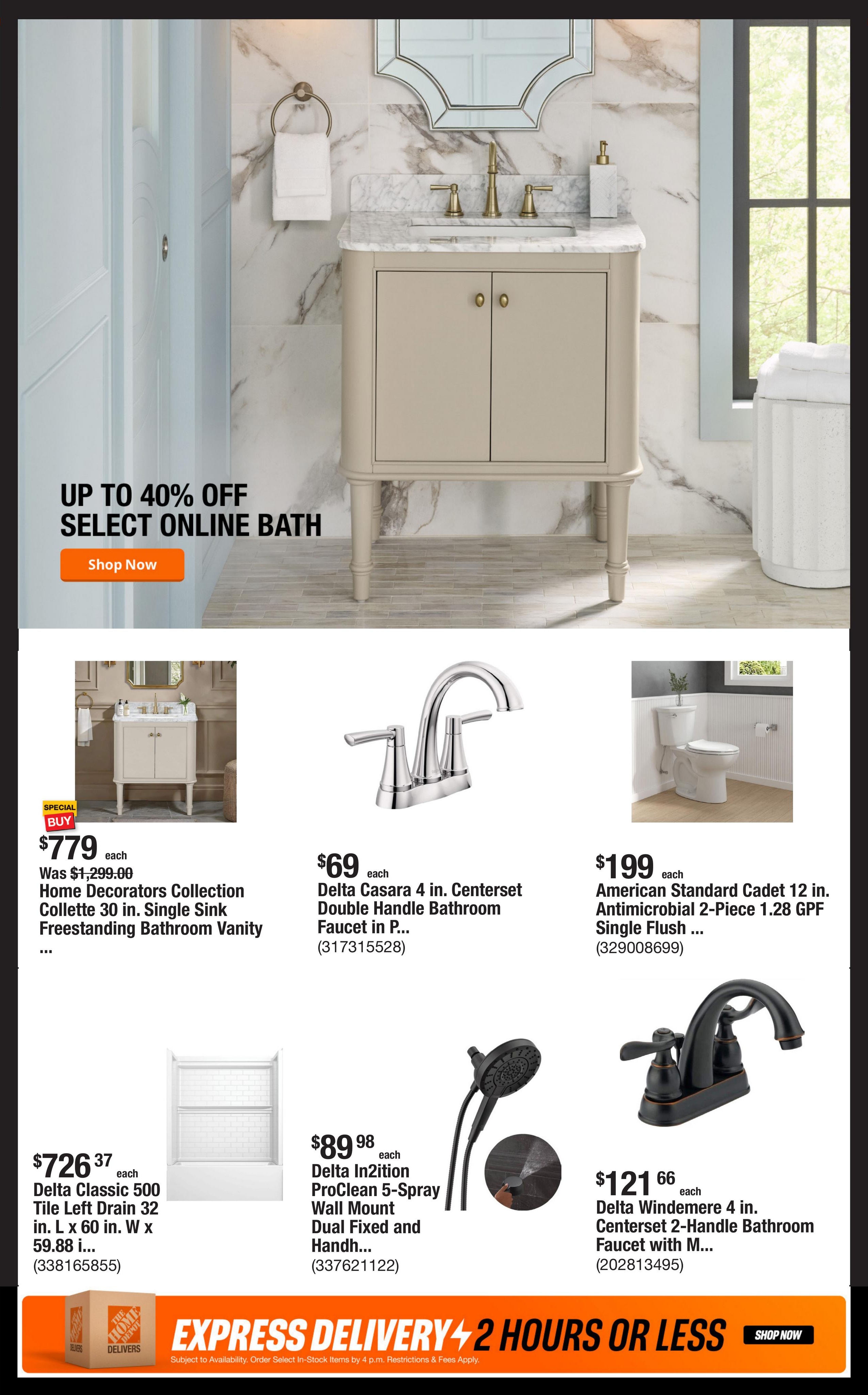 Home Depot (Greenwich Area, CT) Weekly Ad October 12 - 19, 2026