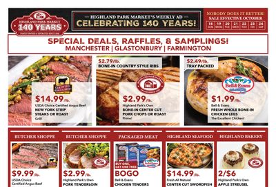 Highland Park Market Weekly Ad October 18 - 24, 2026