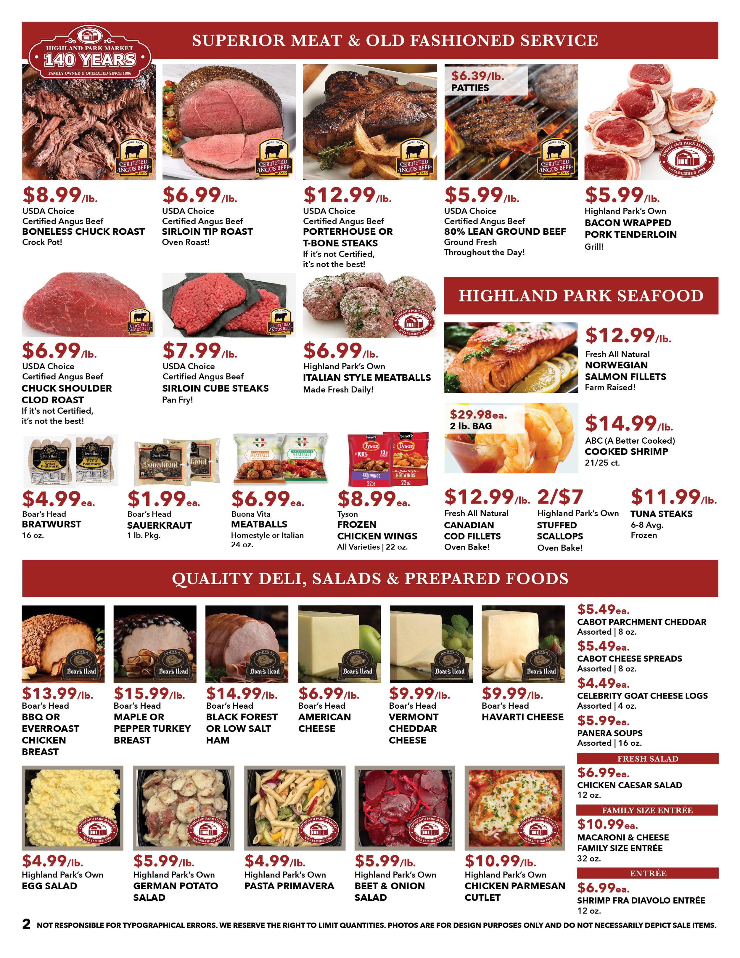 Highland Park Market Weekly Ad October 18 - 24, 2026
