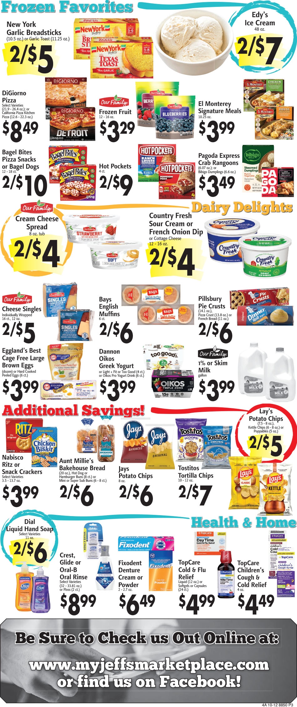 Jeff's Market Weekly Ad October 12 - 18, 2026