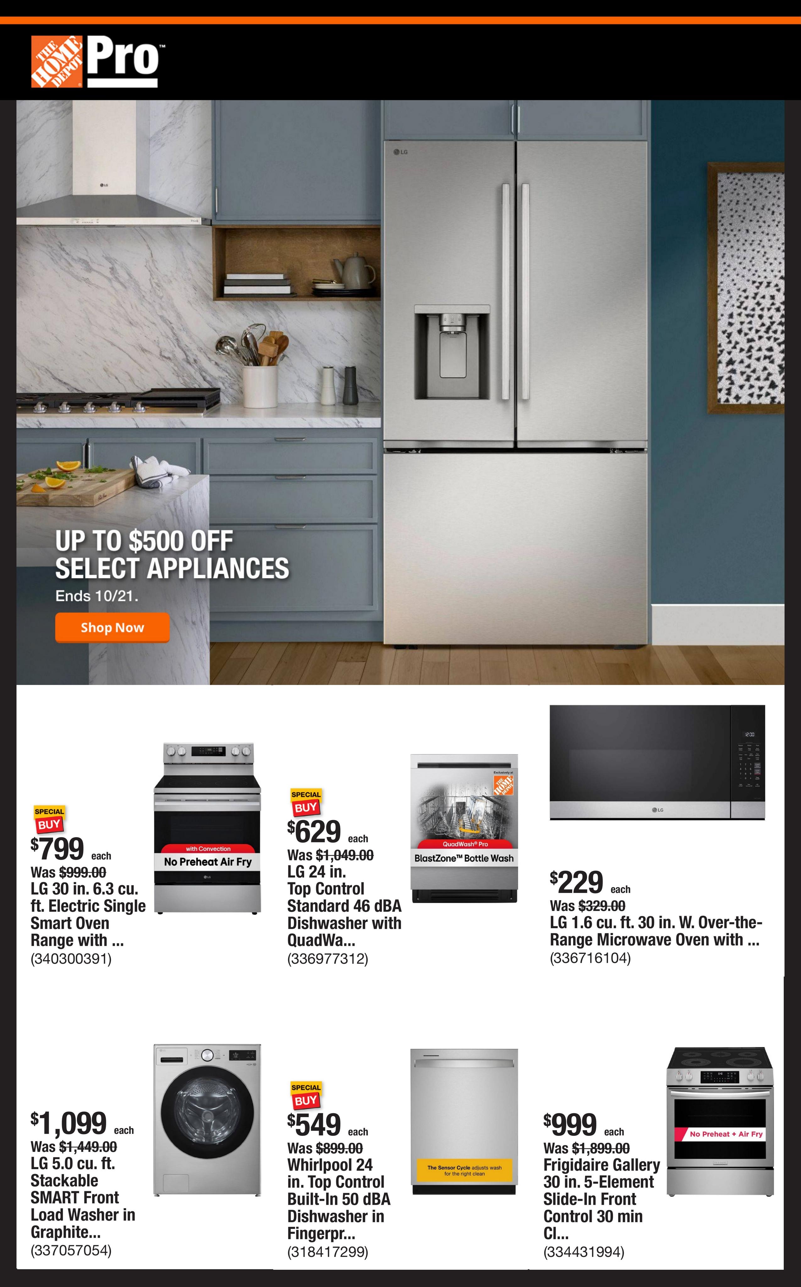 Home Depot (Anchorage Area, AK) Weekly Ad October 12 - 19, 2026