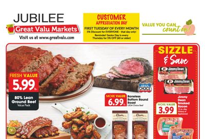 Trout's Jubilee Foods Weekly Ad October 14 - 20, 2026