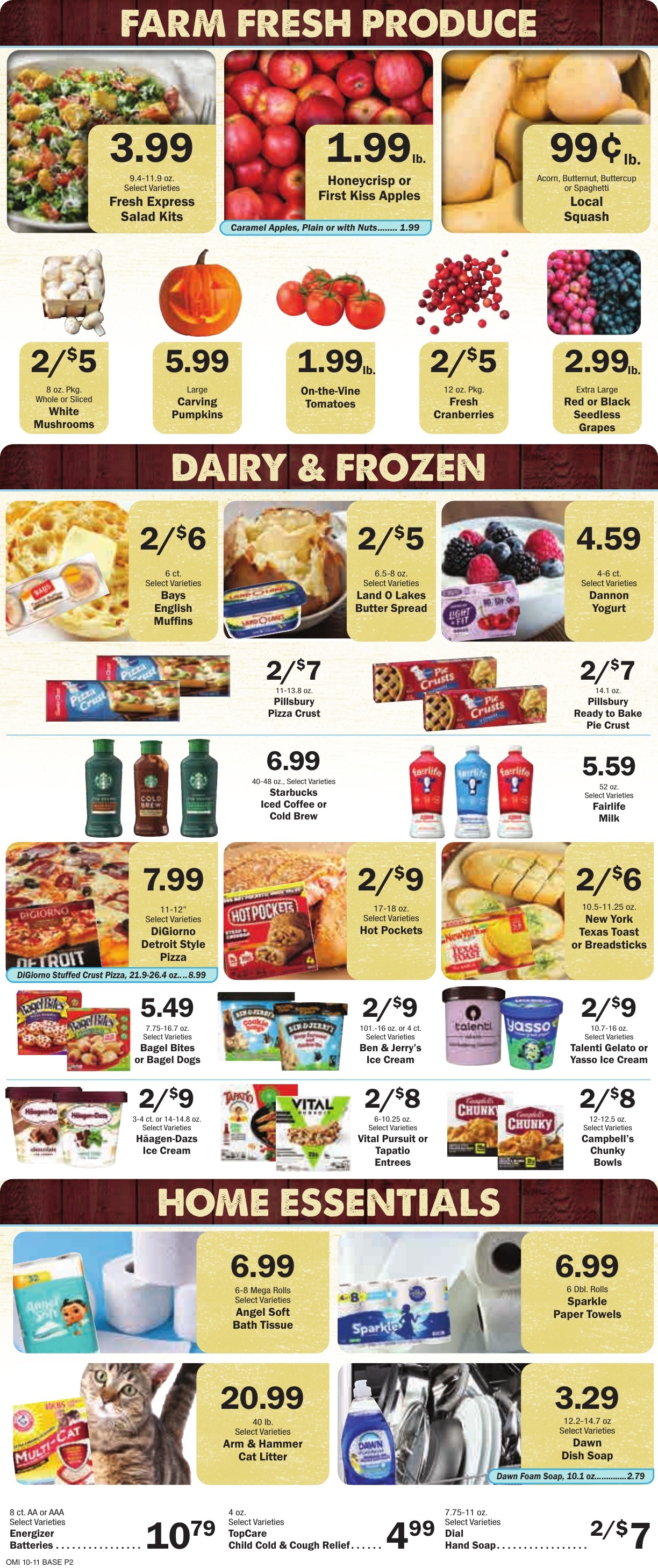 Kinsley Food Pride Weekly Ad October 14 - 20, 2026