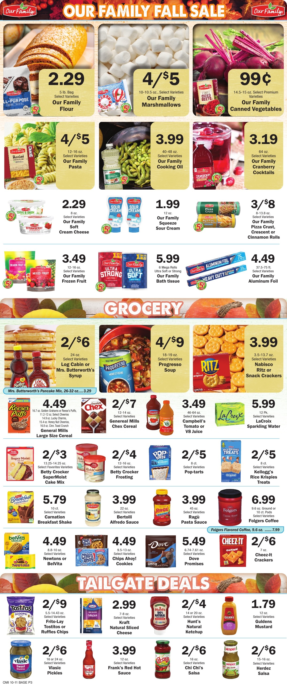 Kinsley Food Pride Weekly Ad October 14 - 20, 2026