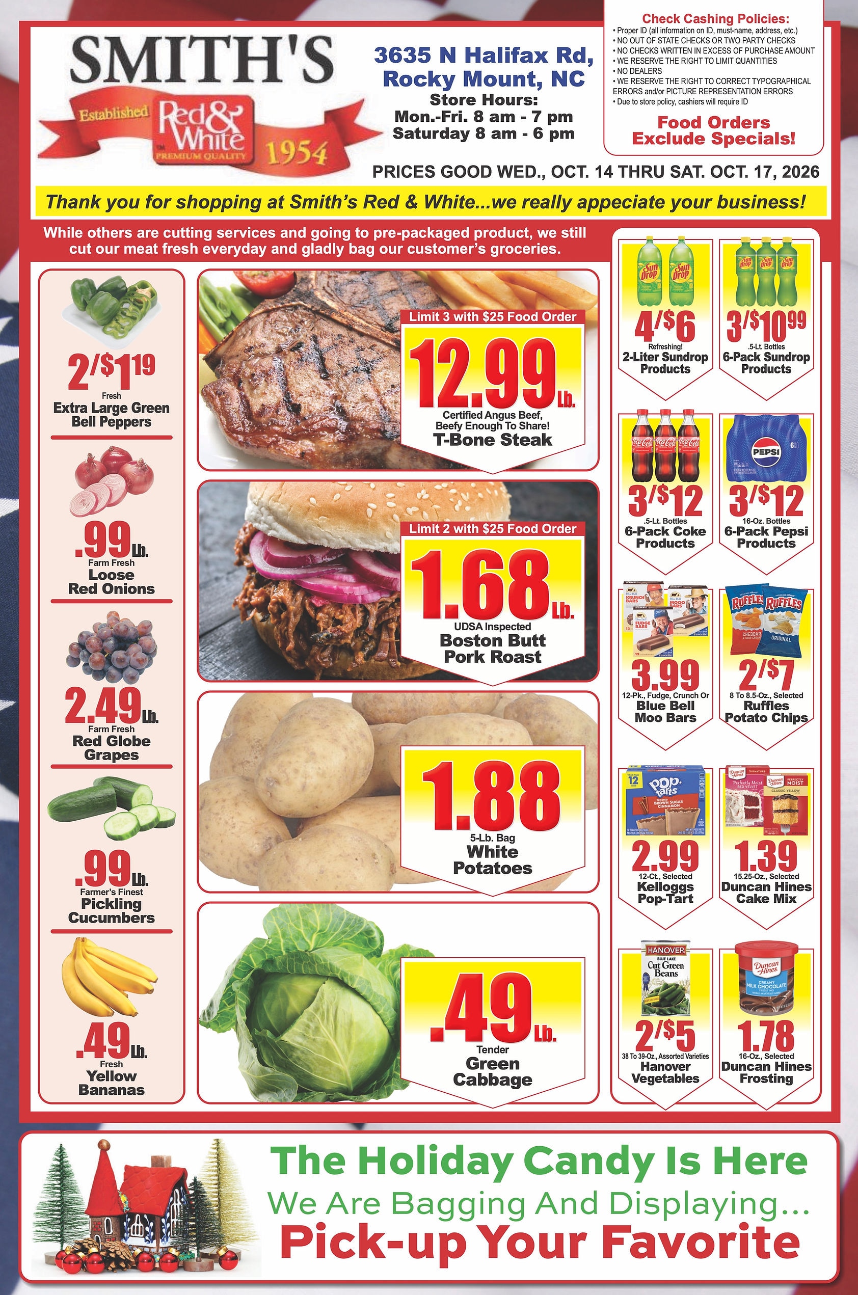 Smith's Red & White Weekly Ad October 14 - 20, 2026