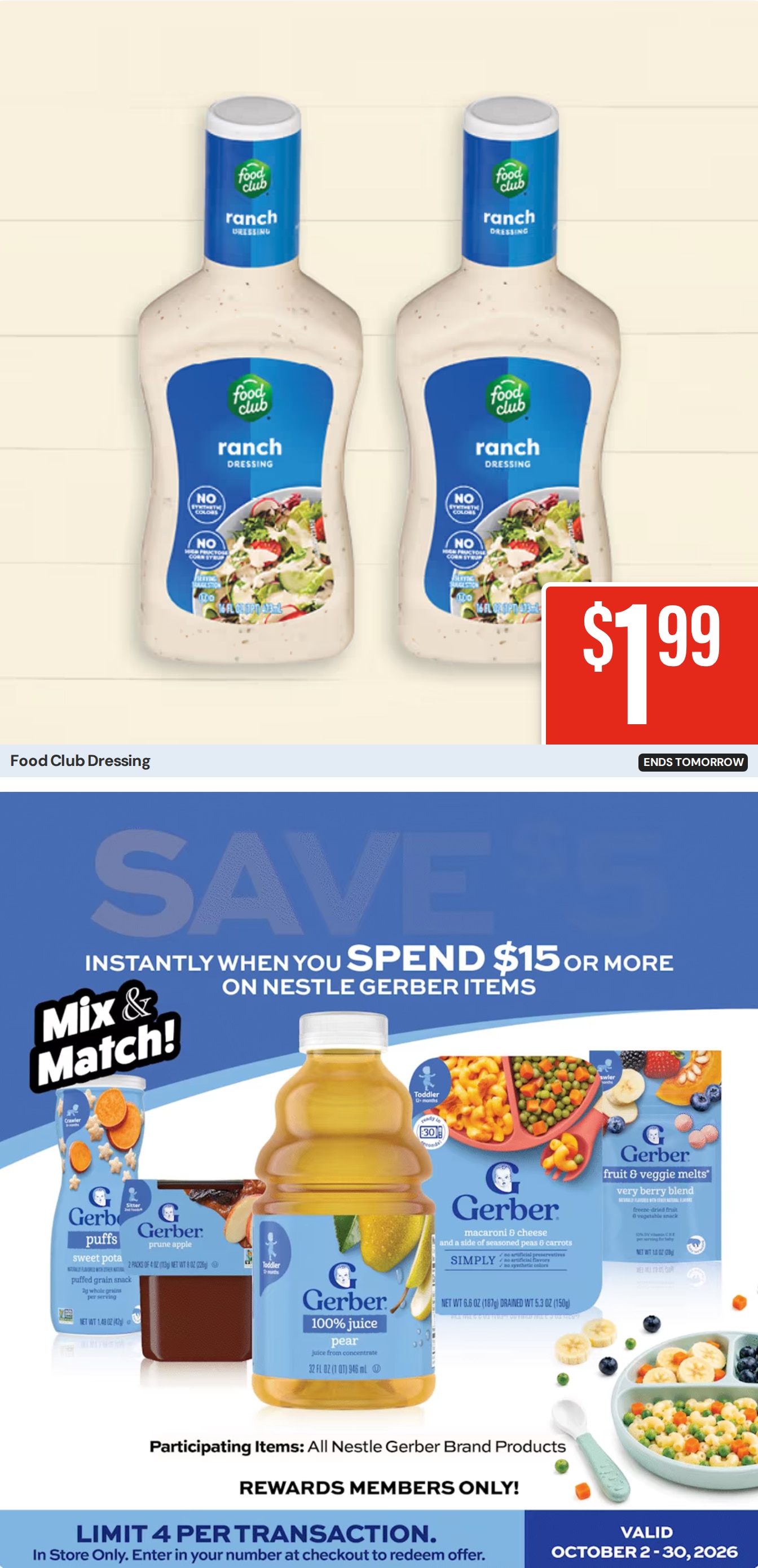 Quality Foods Tri County (Greer, SC) Weekly Ad October 7 - 13, 2026