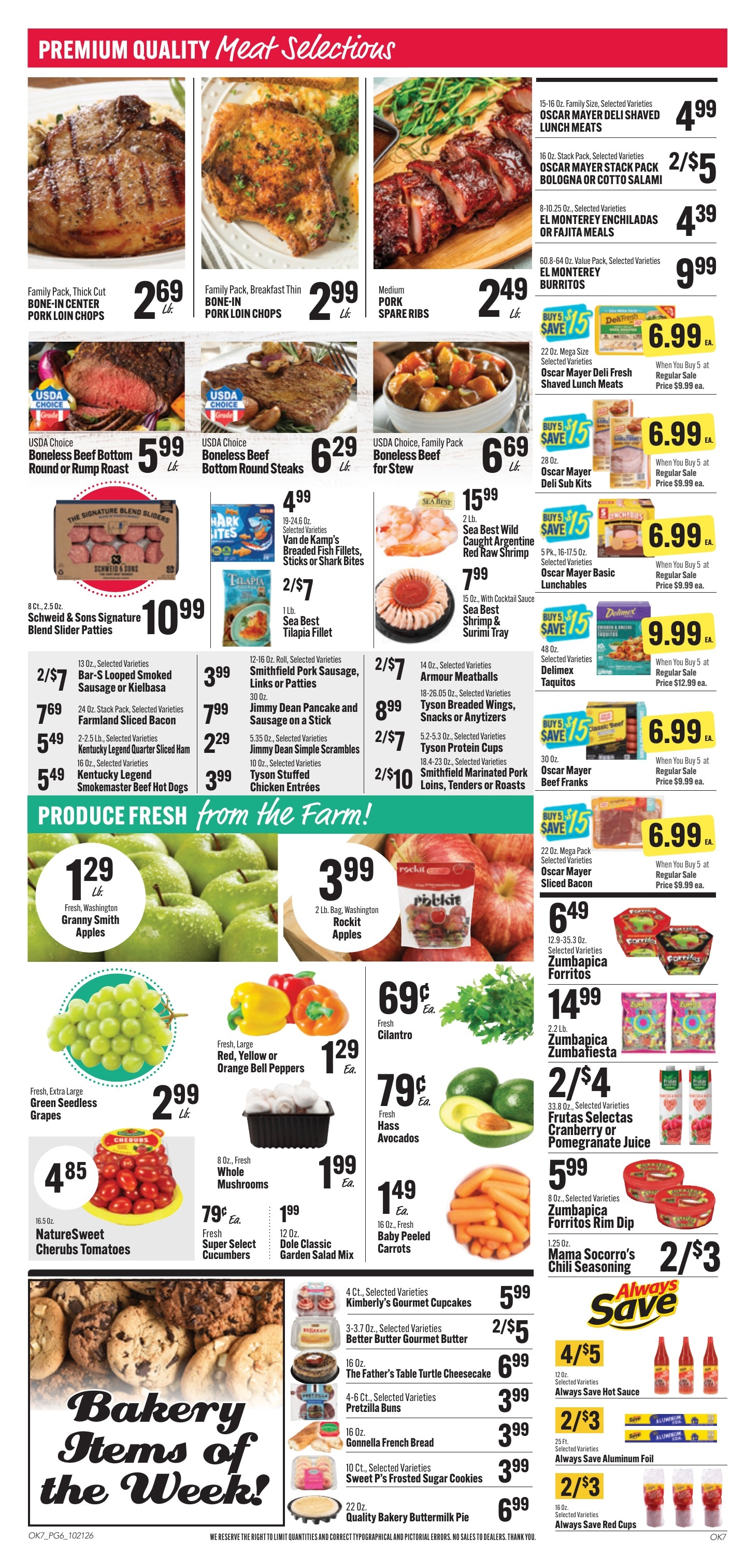 Rehkopf's Family Foods Weekly Ad October 14 - 20, 2026