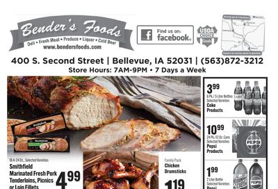Bender's Foods (Bellevue, IA) Weekly Ad October 7 - 13, 2026