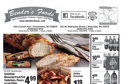 Bender's Foods (Wisconsin) Weekly Ad October 7 - 13, 2026