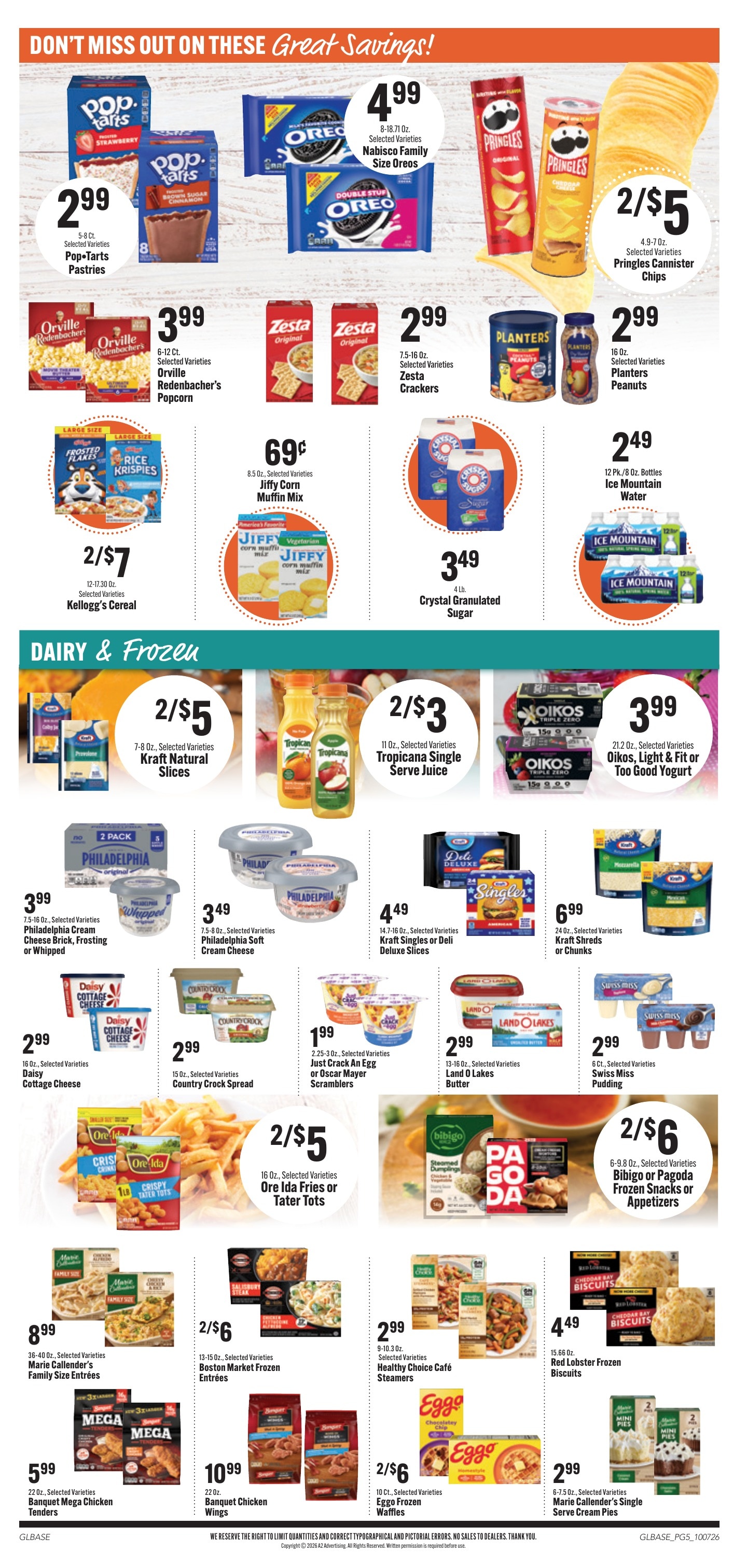 Bender's Foods (Wisconsin) Weekly Ad October 7 - 13, 2026