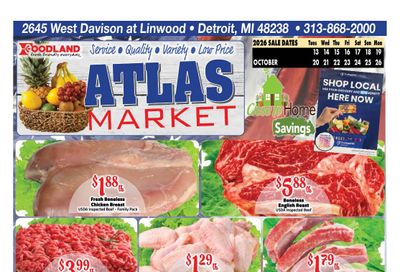 Atlas Market (2645 West Davison Street, Detroit, MI) Weekly Ad October 29 - 31, 2026