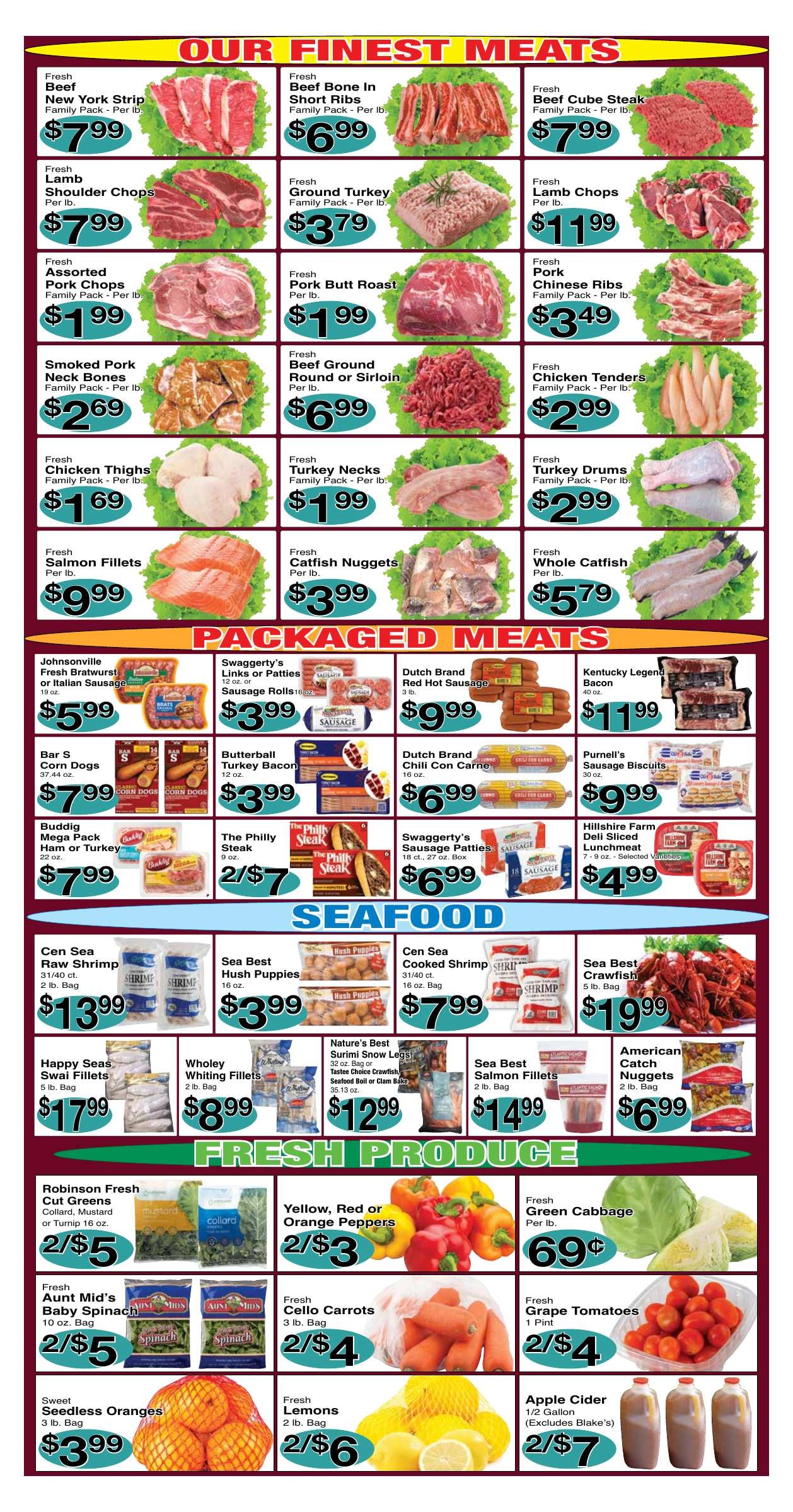Glory Supermarket (8000 West Outer Drive, Detroit, MI) Weekly Ad October 12 - 25, 2026