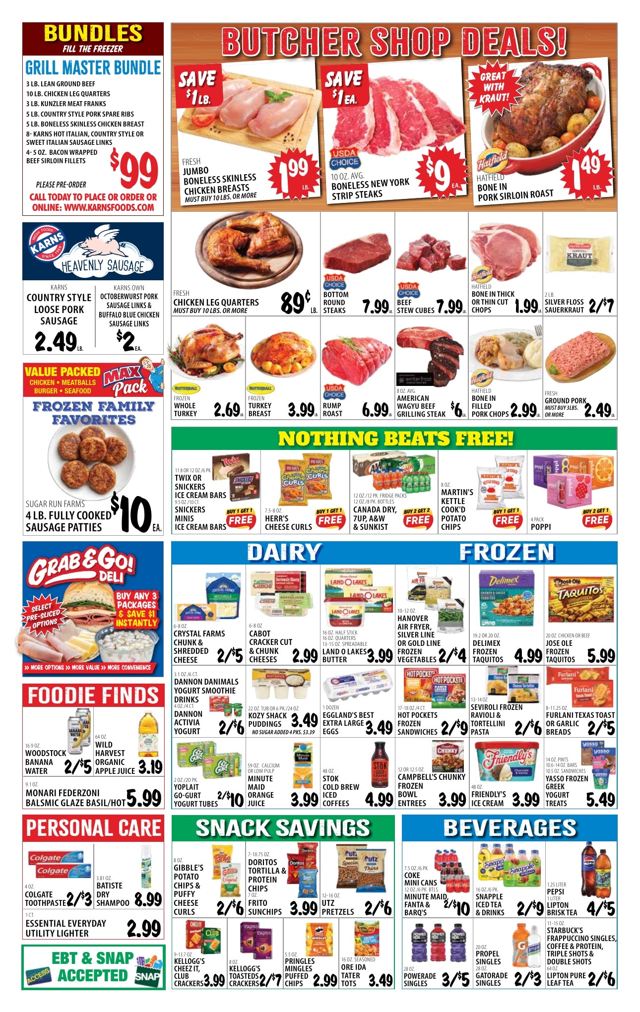 Karns Foods Weekly Ad October 12 - 19, 2026