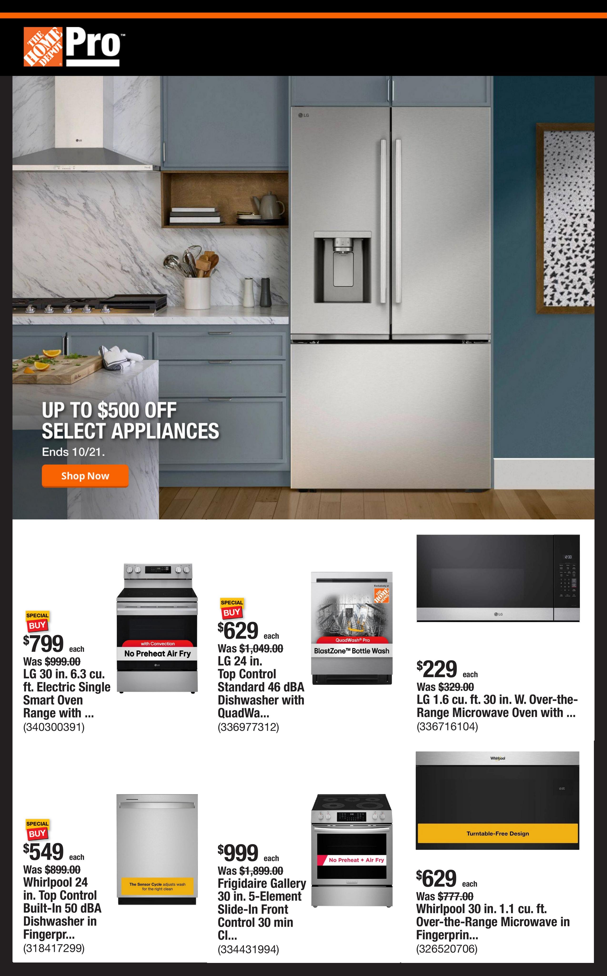 Home Depot (Geneva Area, AL) Weekly Ad October 12 - 19, 2026
