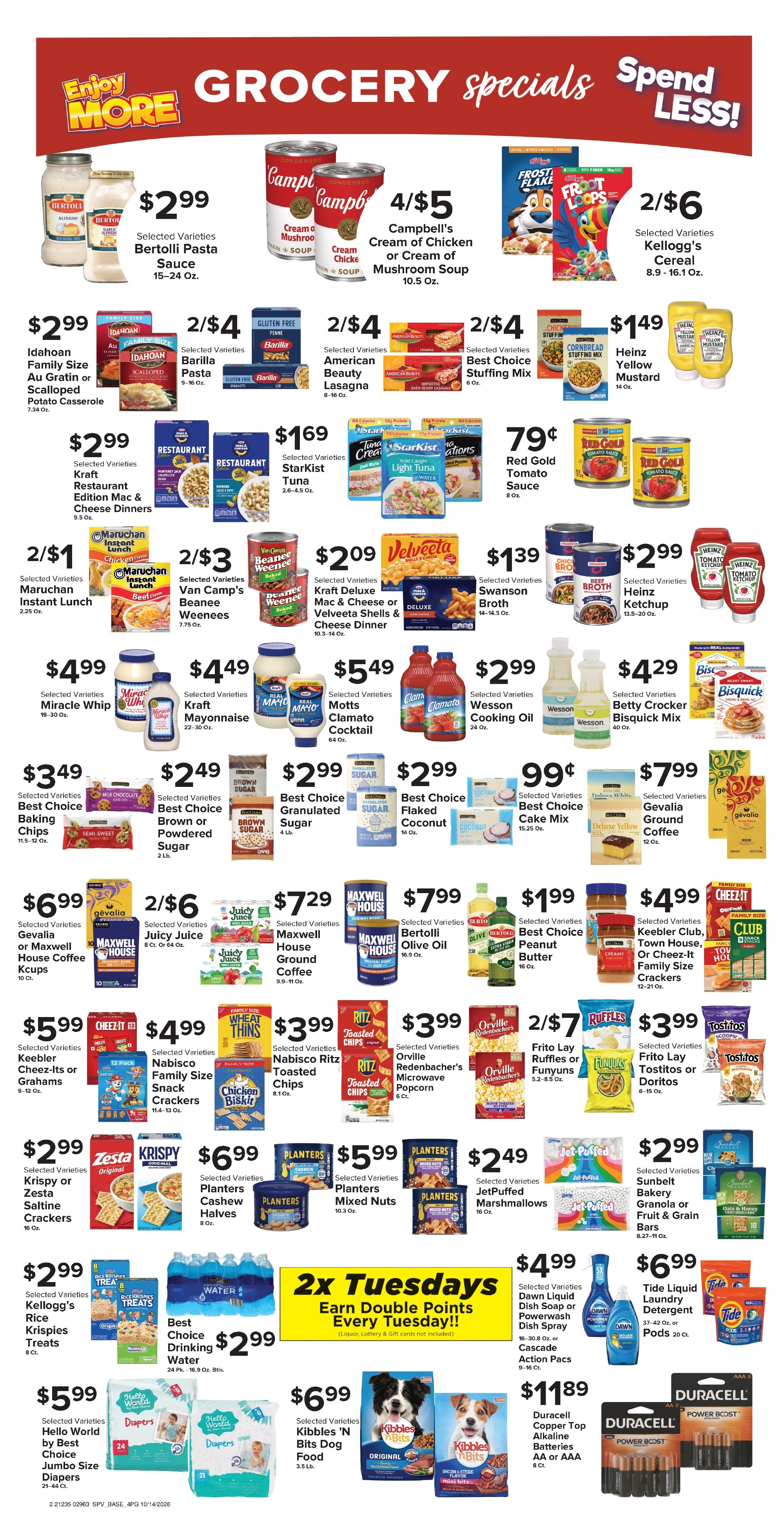 Your Country Mart Weekly Ad October 14 - 20, 2026