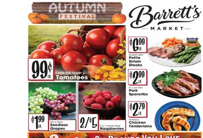Barrett's Foodtown Weekly Ad October 14 - 20, 2026