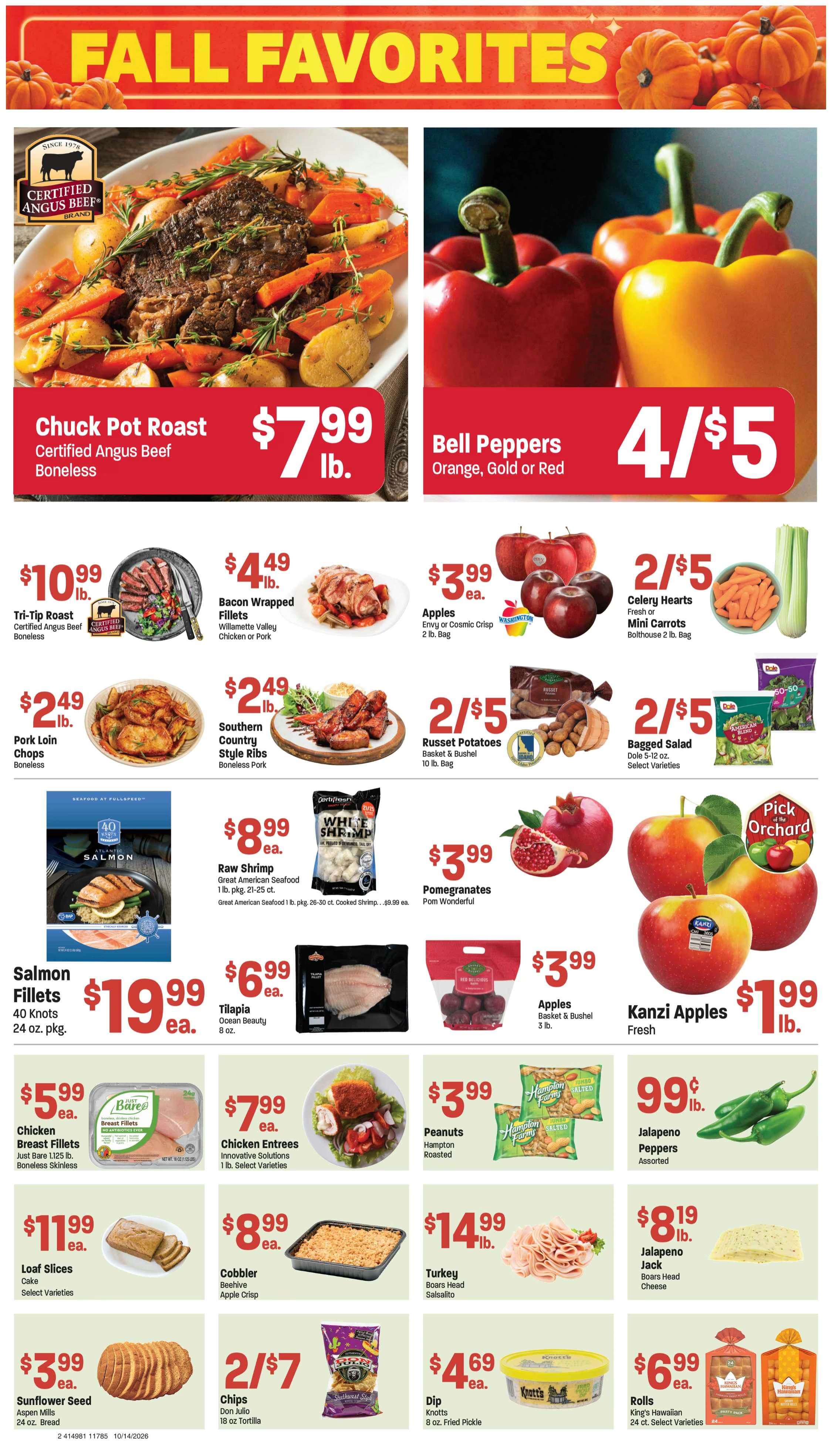 Eden Valley Market (2555 Wolf Creek Dr., Eden, UT) Weekly Ad October 12 - 18, 2026