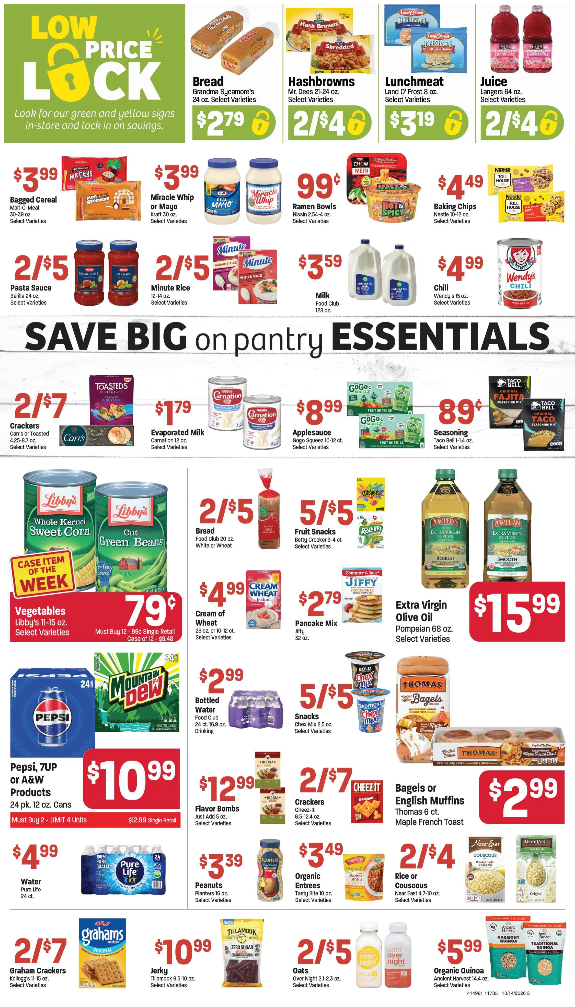 Eden Valley Market (2555 Wolf Creek Dr., Eden, UT) Weekly Ad October 12 - 18, 2026