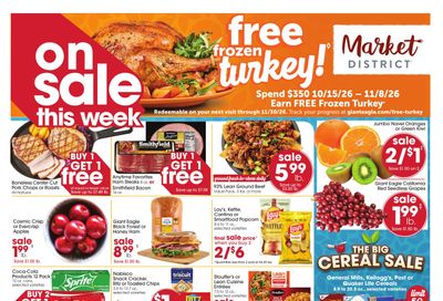 Giant Eagle (Arlington Area, IN) Weekly Ad October 15 - 21, 2026