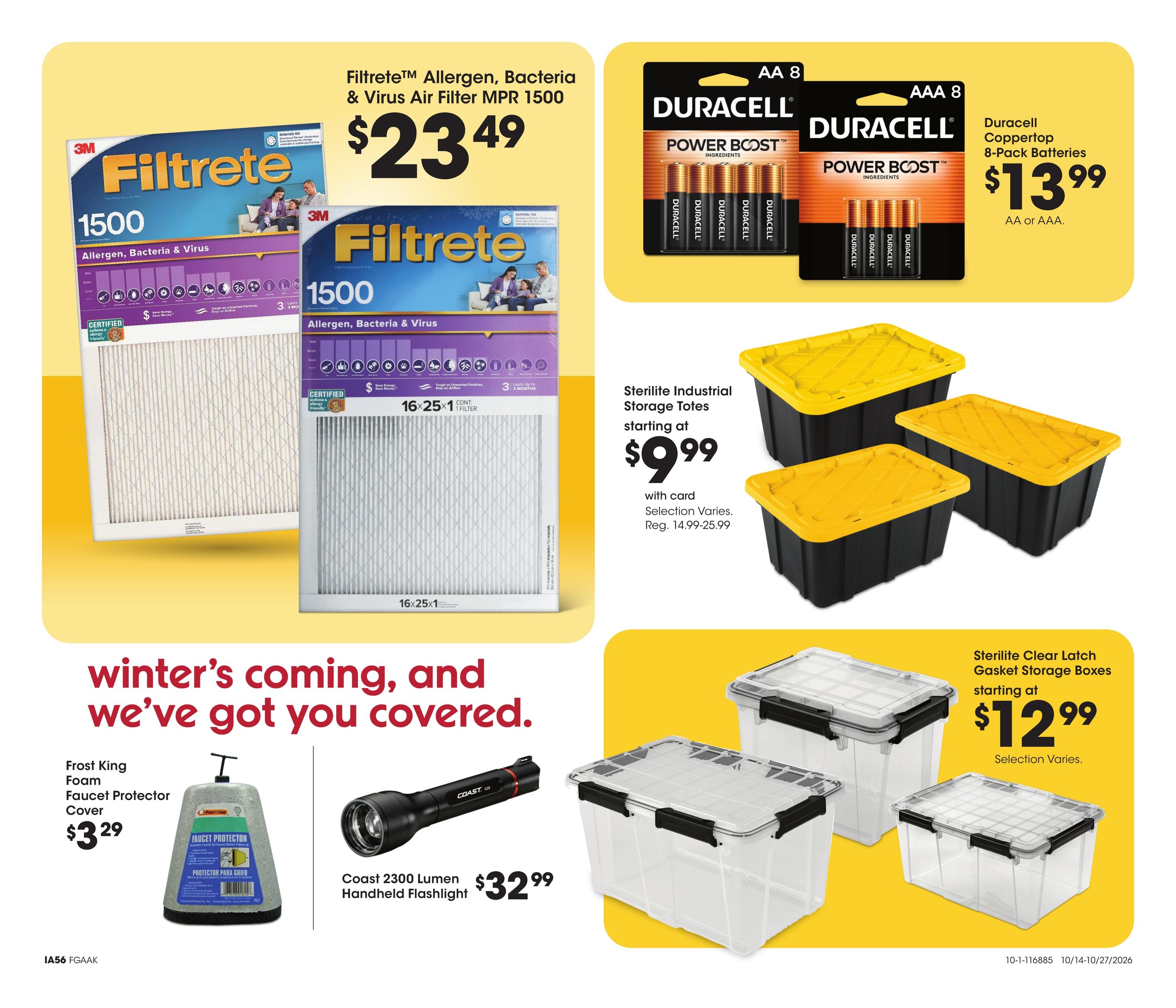 Fred Meyer (Anchorage Area, AK) Home & Apparel Weekly Ad October 14 - 27, 2026