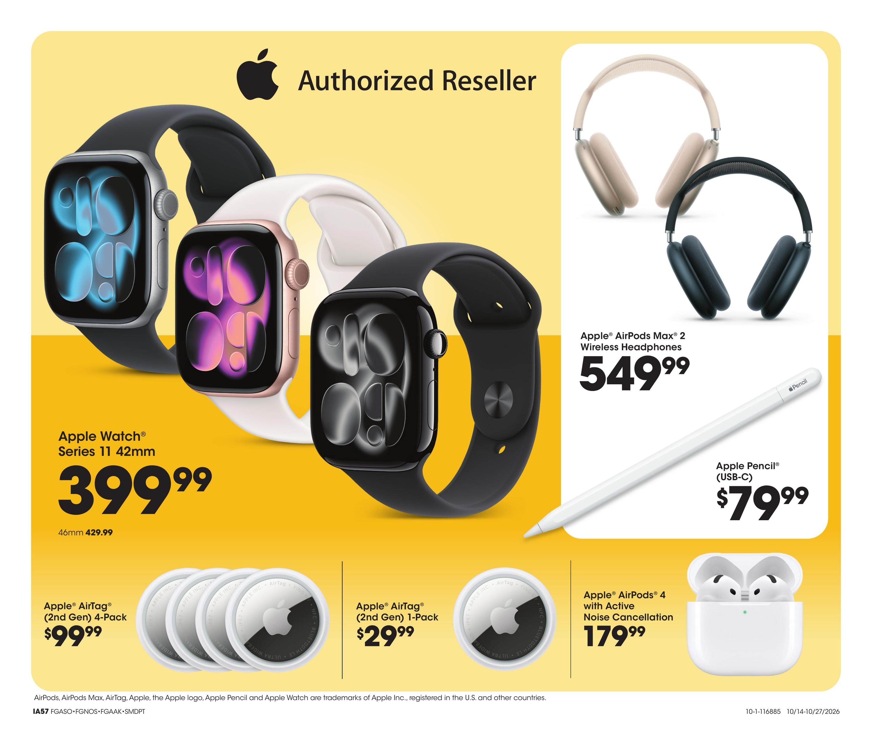 Fred Meyer (Anchorage Area, AK) Home & Apparel Weekly Ad October 14 - 27, 2026