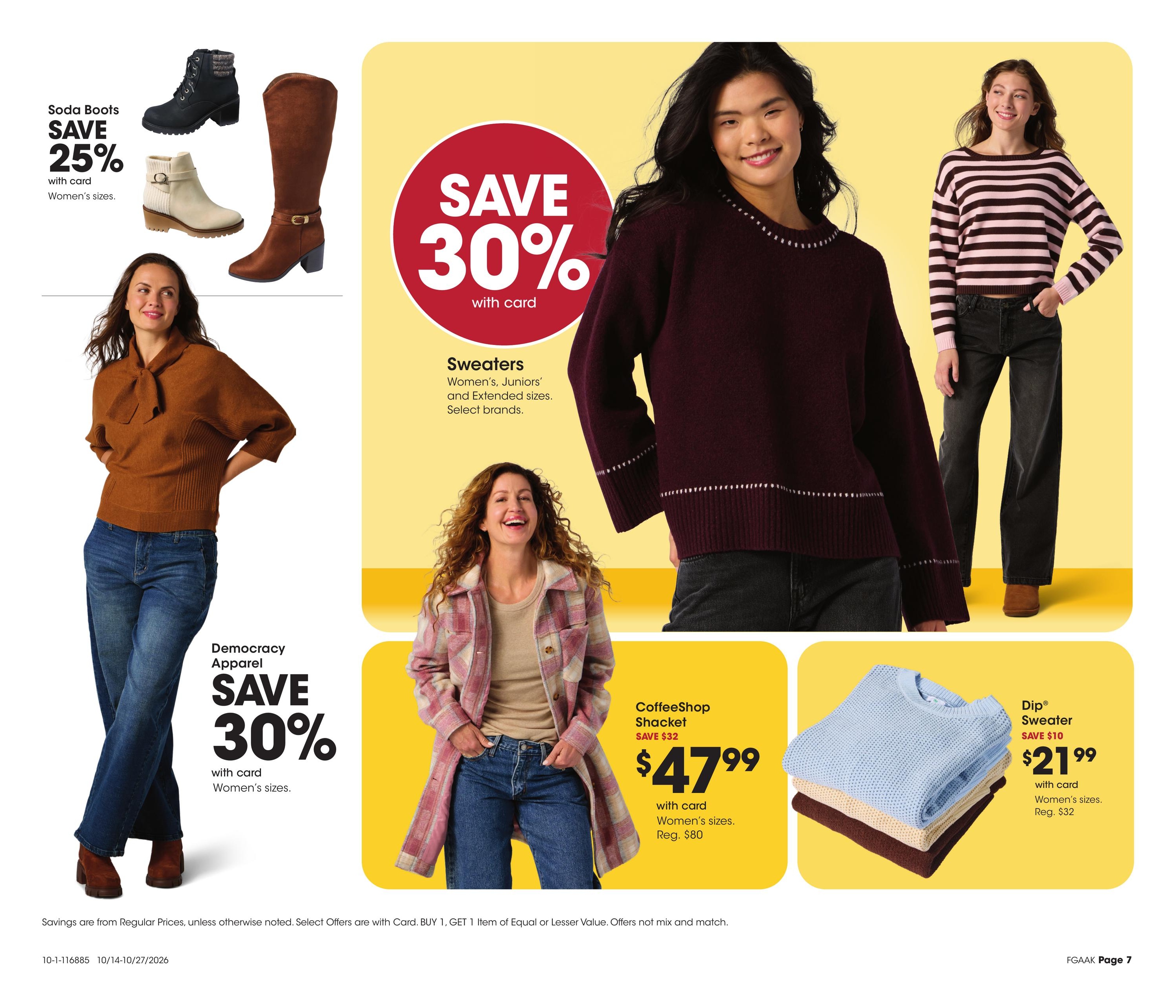 Fred Meyer (Anchorage Area, AK) Home & Apparel Weekly Ad October 14 - 27, 2026