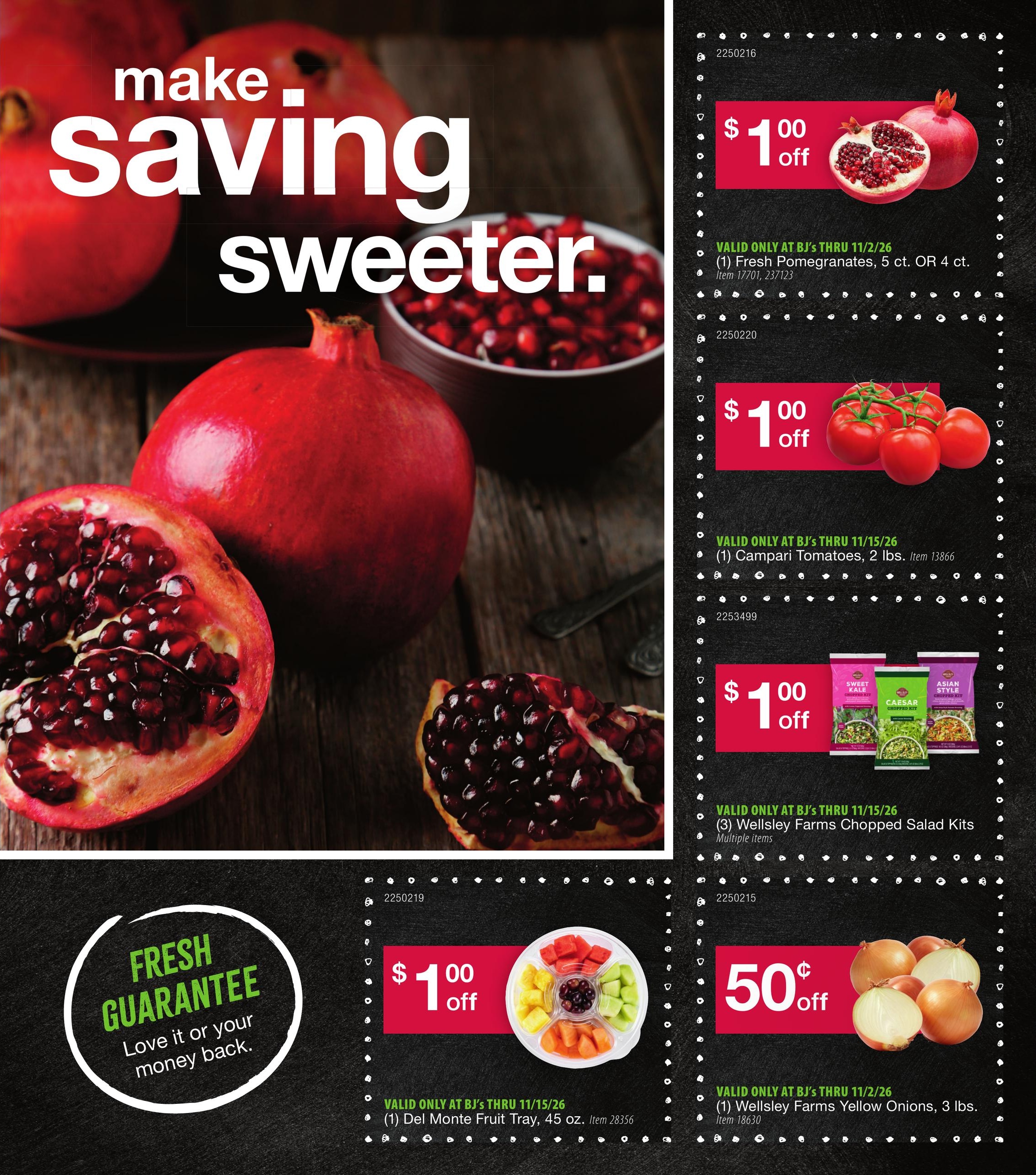 BJ's Wholesale Club Smart Saver Weekly Ad October 13 - November 15, 2026