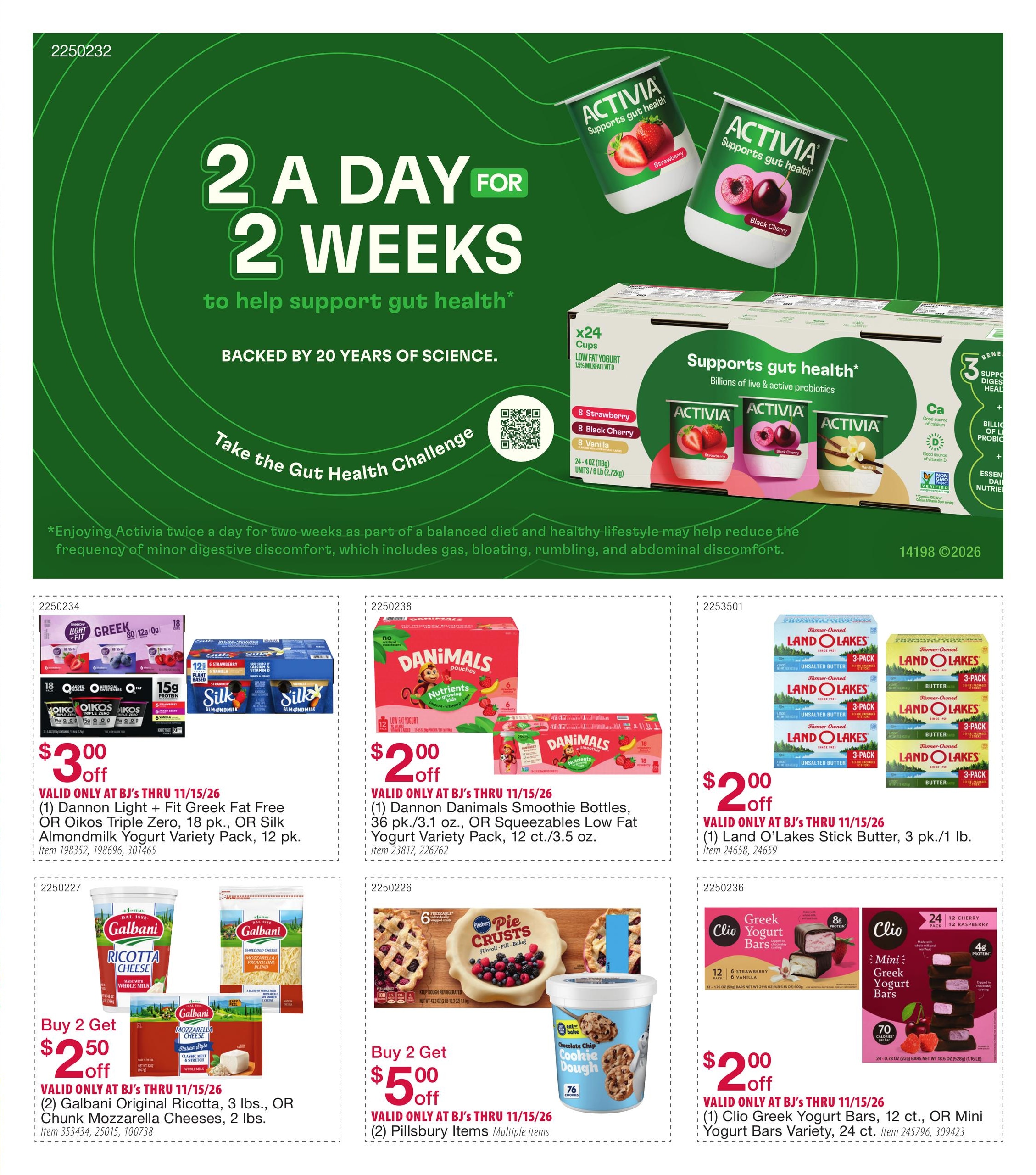 BJ's Wholesale Club Smart Saver Weekly Ad October 13 - November 15, 2026