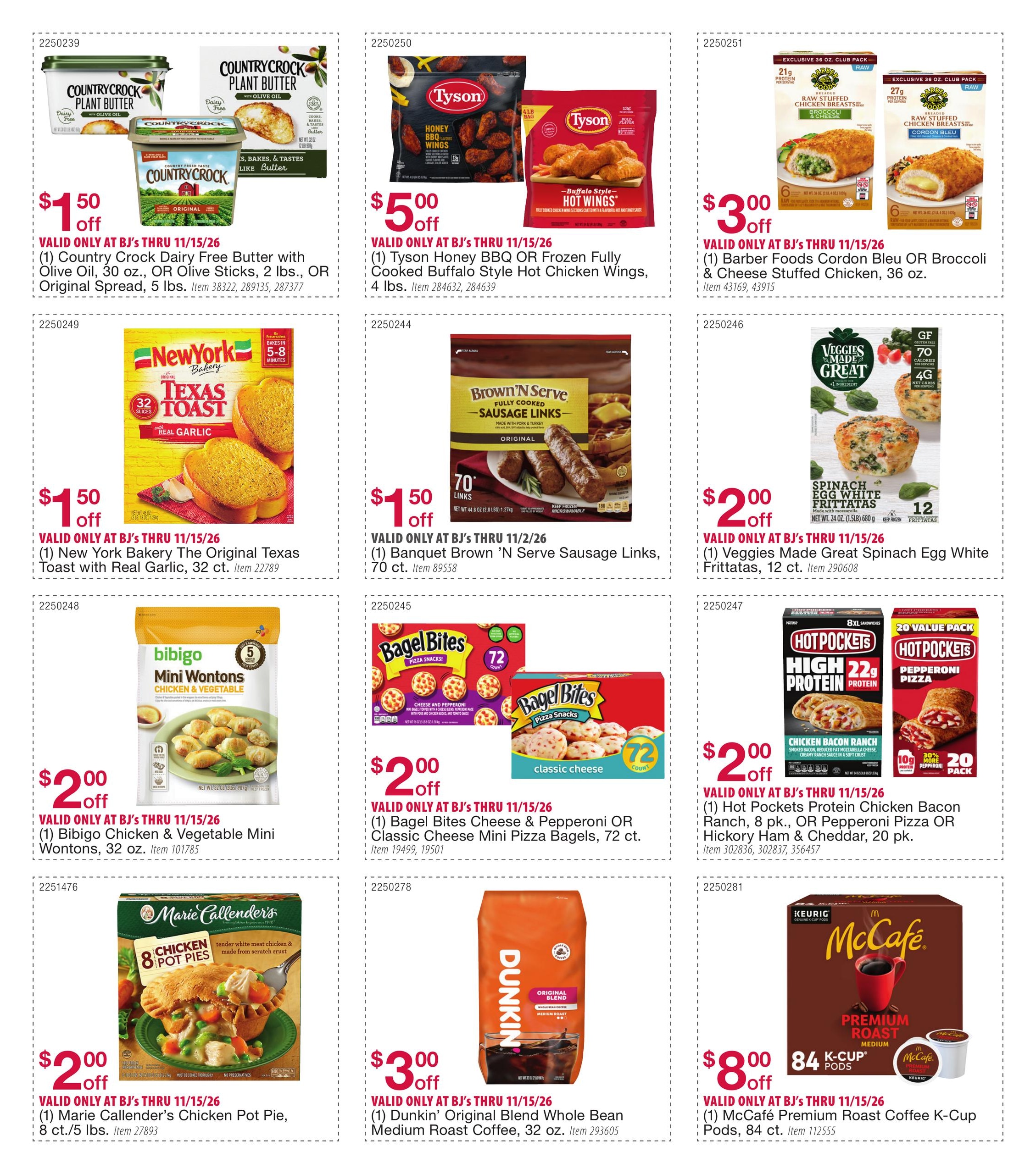 BJ's Wholesale Club Smart Saver Weekly Ad October 13 - November 15, 2026