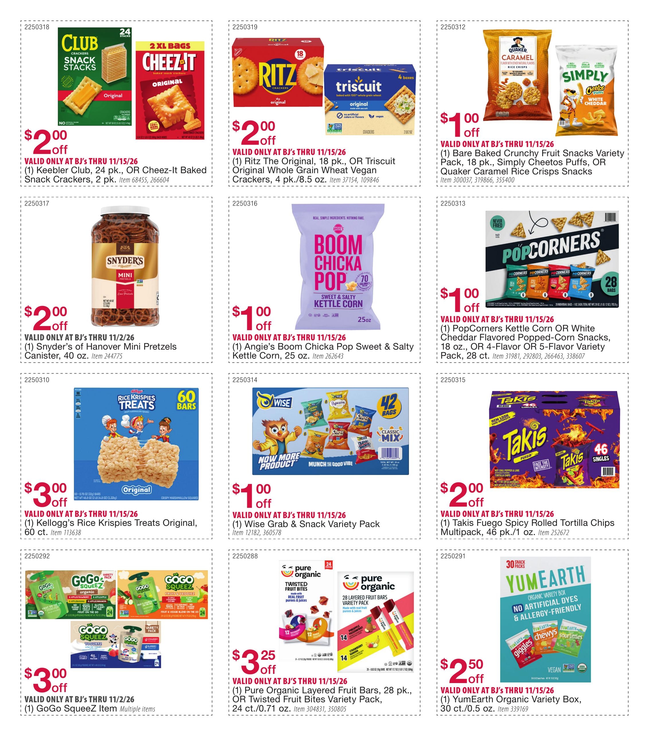 BJ's Wholesale Club Smart Saver Weekly Ad October 13 - November 15, 2026