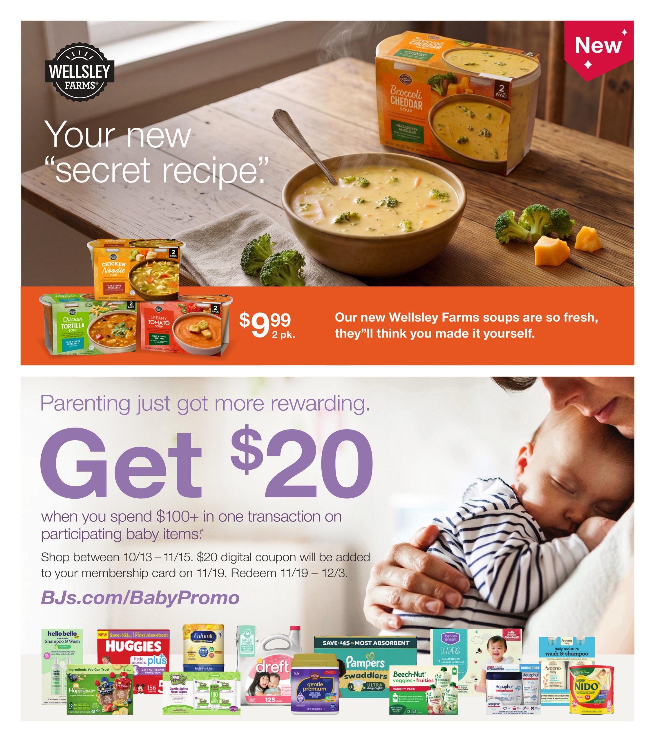 BJ's Wholesale Club Smart Saver Weekly Ad October 13 - November 15, 2026