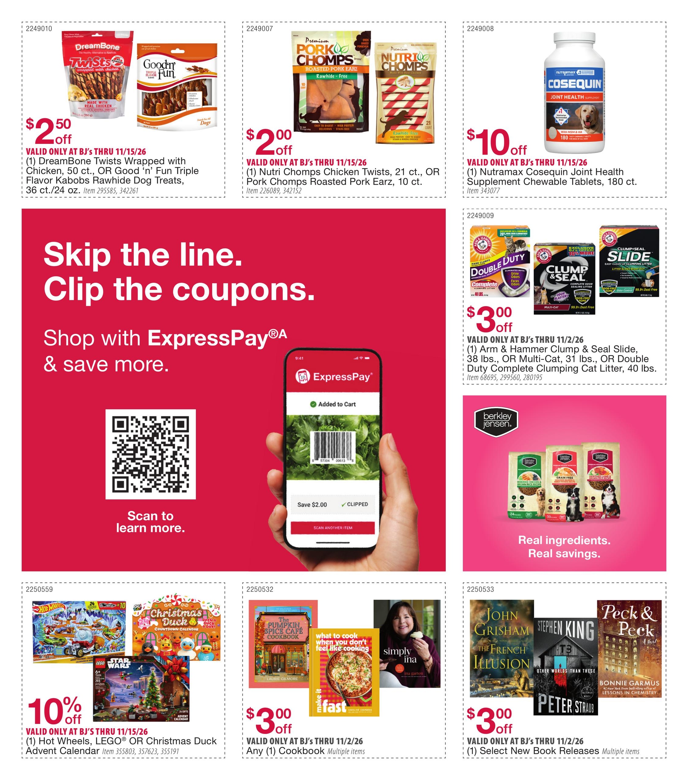BJ's Wholesale Club Smart Saver Weekly Ad October 13 - November 15, 2026