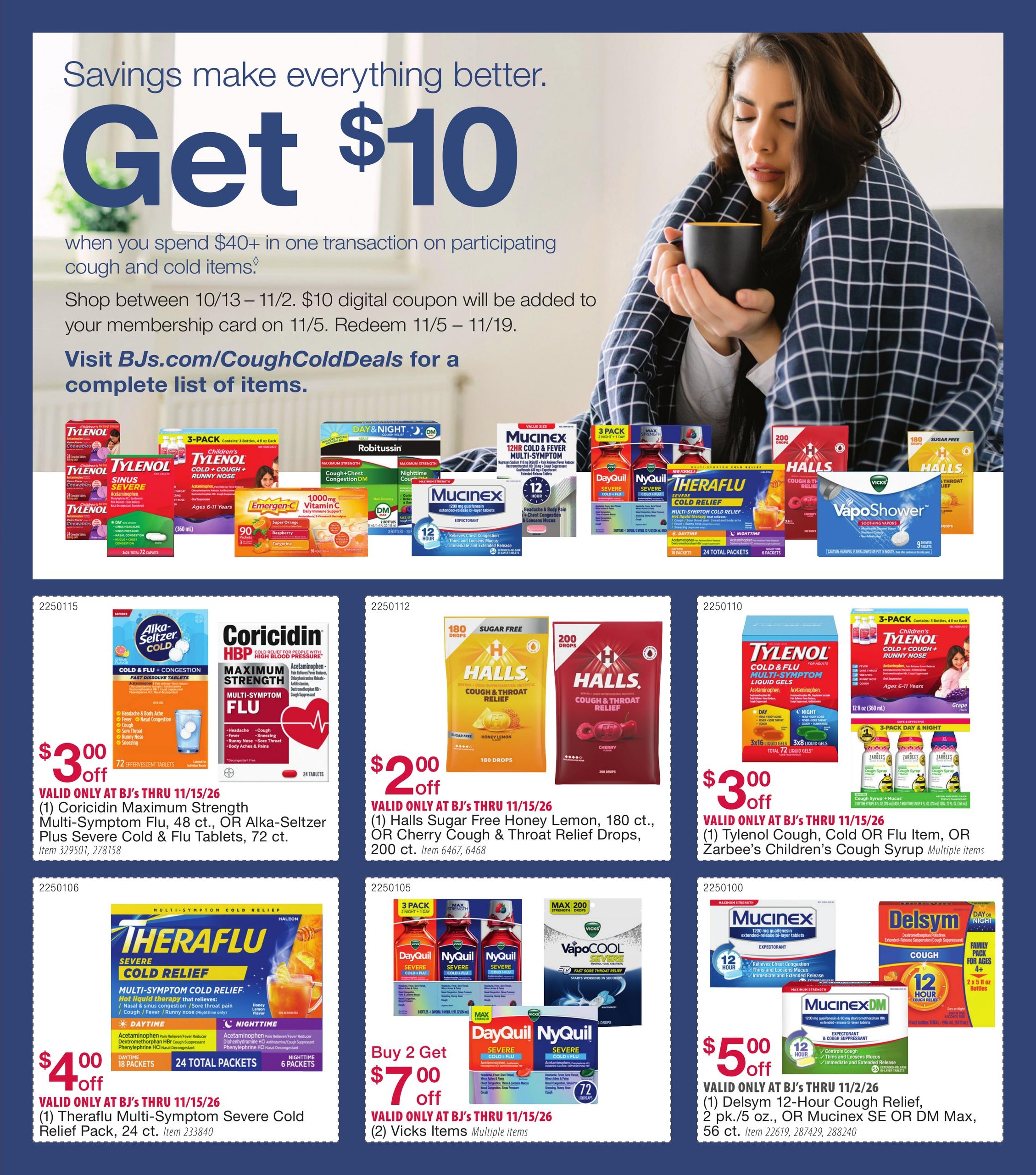 BJ's Wholesale Club Smart Saver Weekly Ad October 13 - November 15, 2026