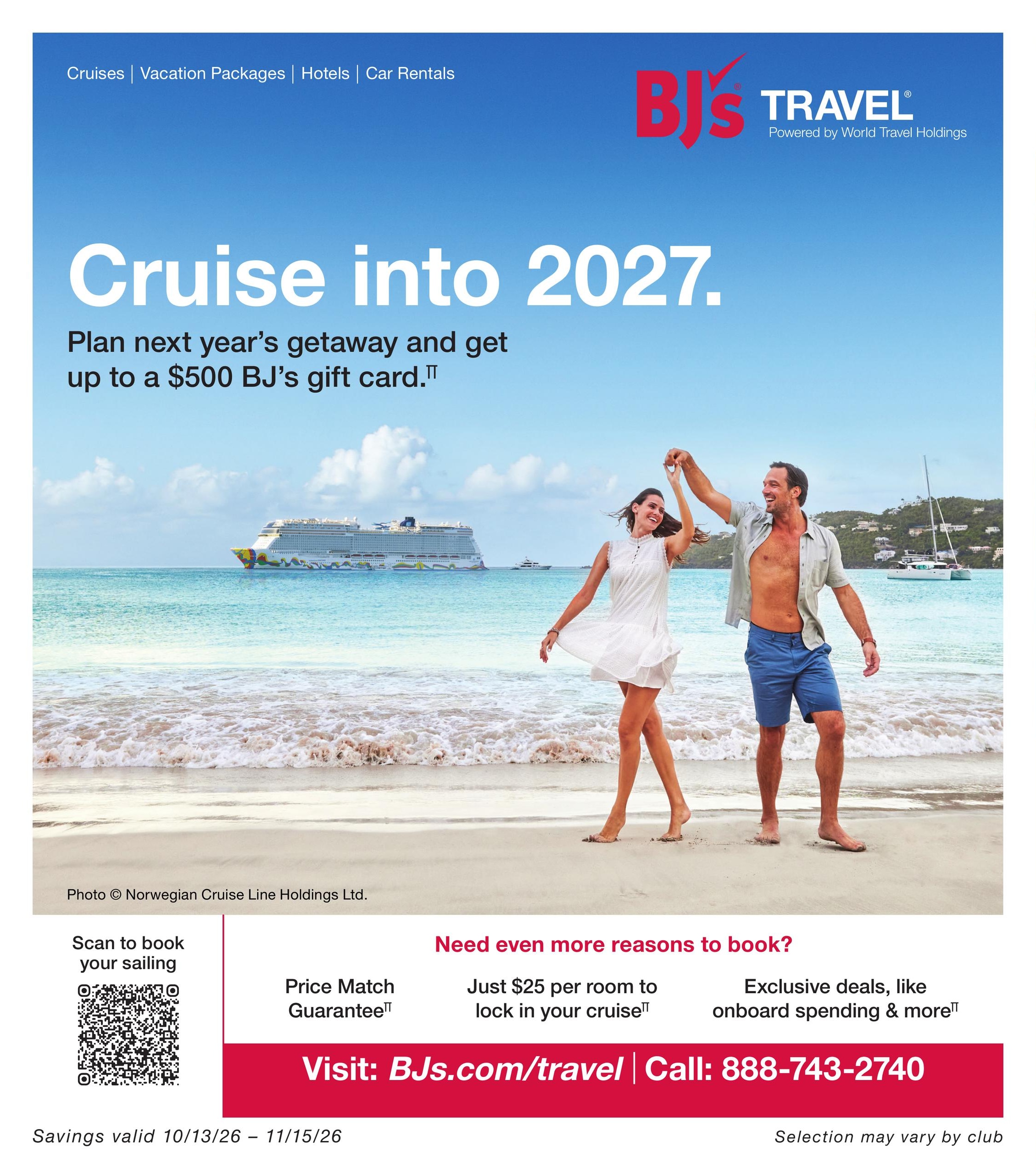 BJ's Wholesale Club Smart Saver Weekly Ad October 13 - November 15, 2026