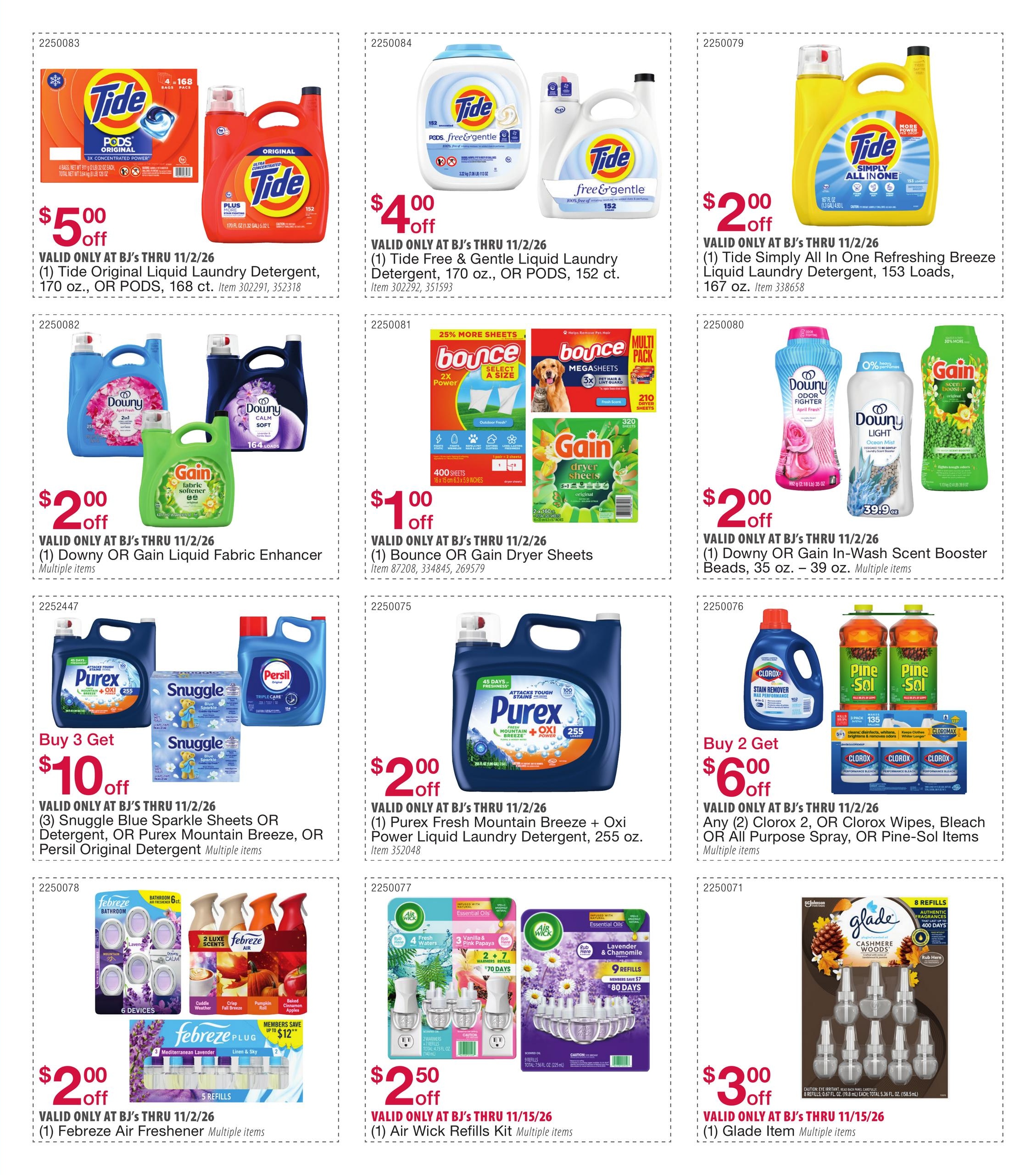 BJ's Wholesale Club Smart Saver Weekly Ad October 13 - November 15, 2026