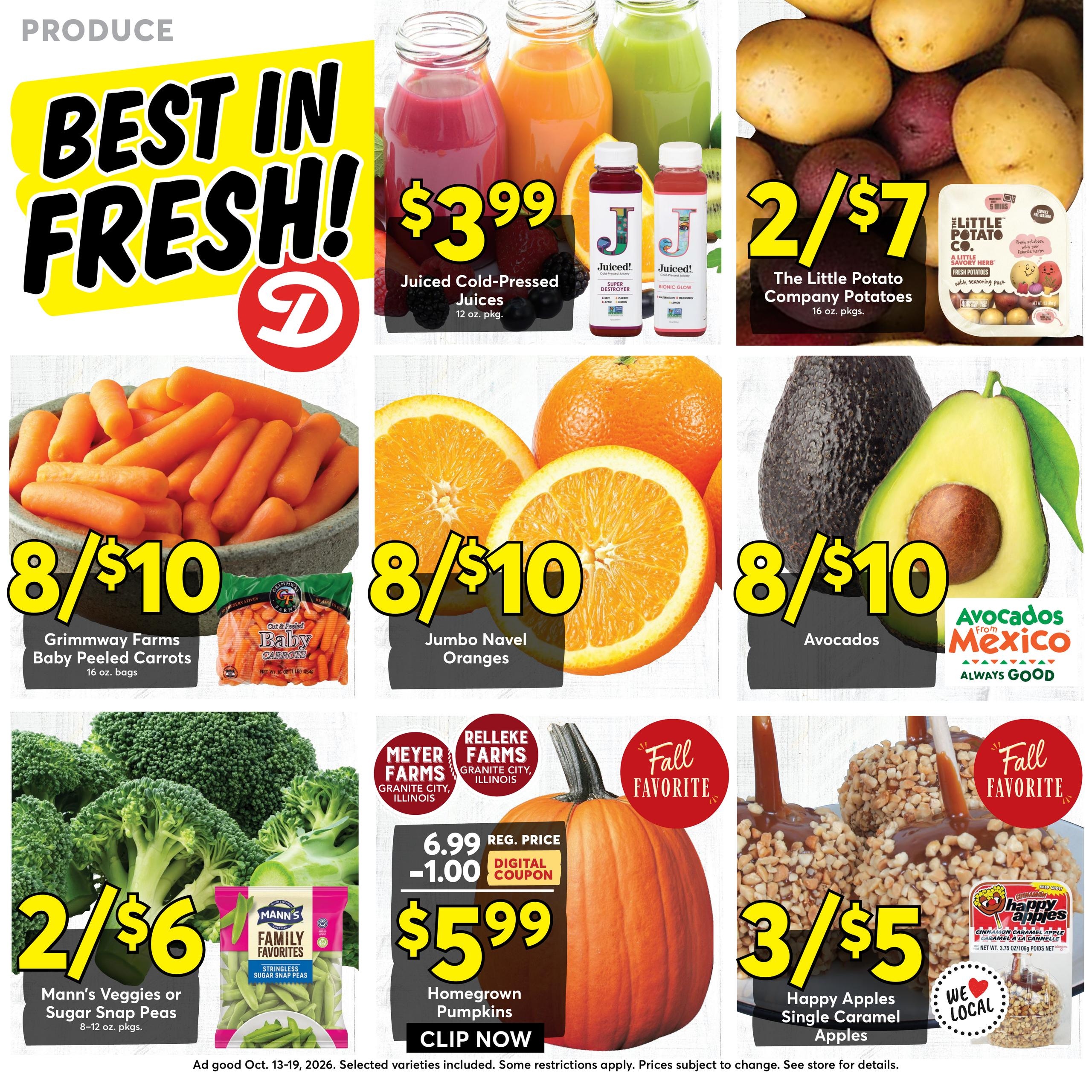 Dierbergs (Cole Camp Area, MO) Weekly Ad October 13 - 19, 2026