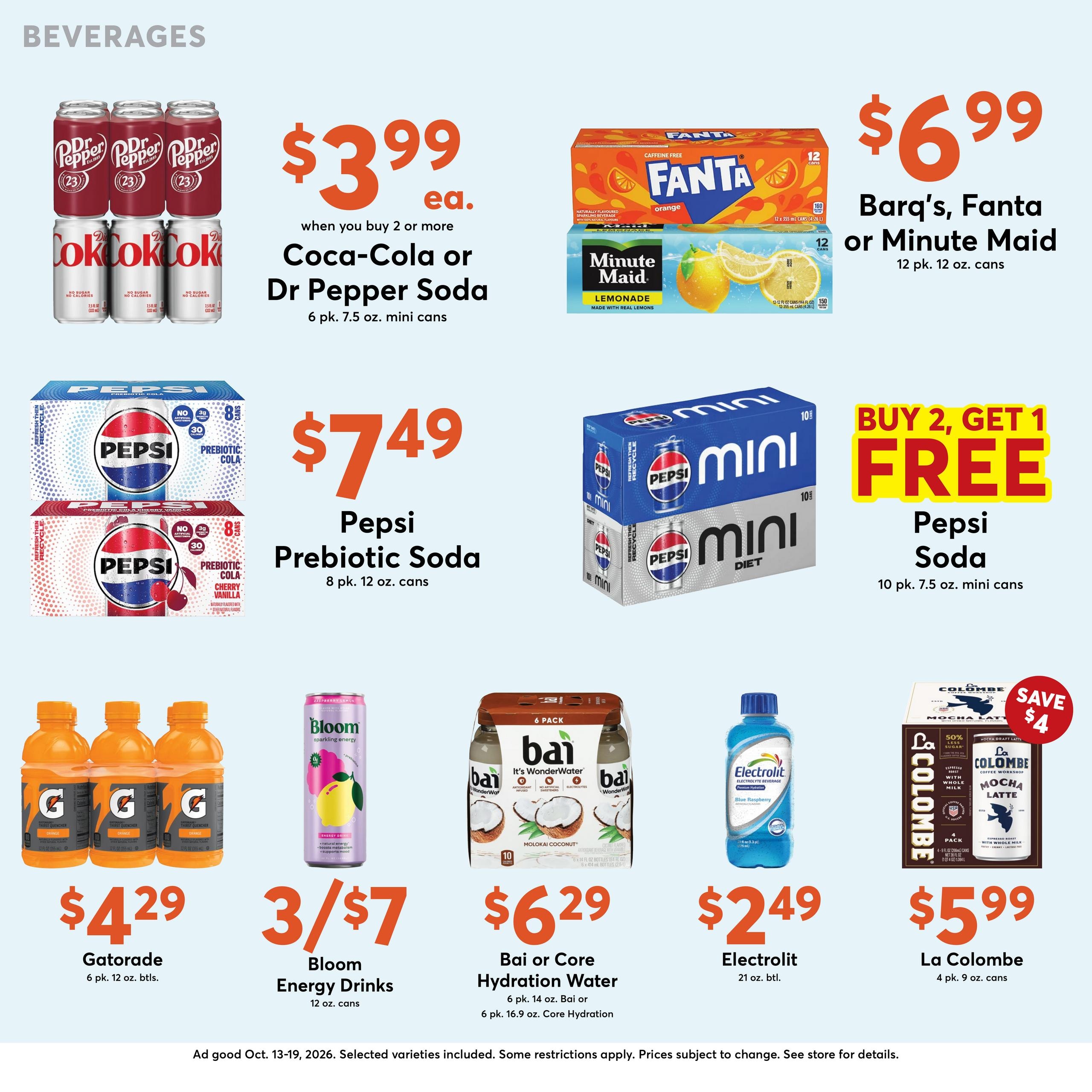 Dierbergs (Cole Camp Area, MO) Weekly Ad October 13 - 19, 2026