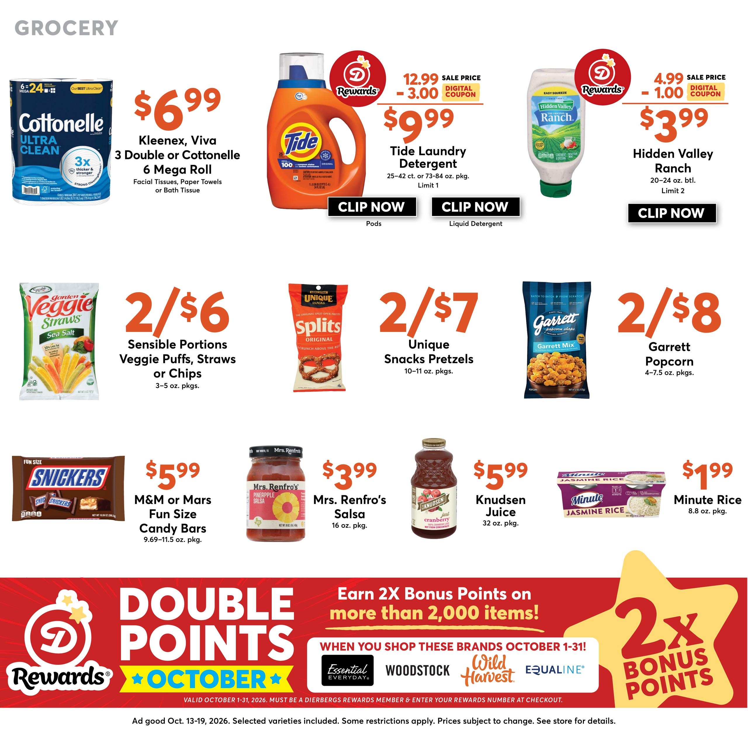 Dierbergs (Cole Camp Area, MO) Weekly Ad October 13 - 19, 2026