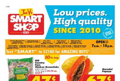 Joe V's Smart Shop (Alvin Area, TX) Weekly Ad October 14 - 20, 2026