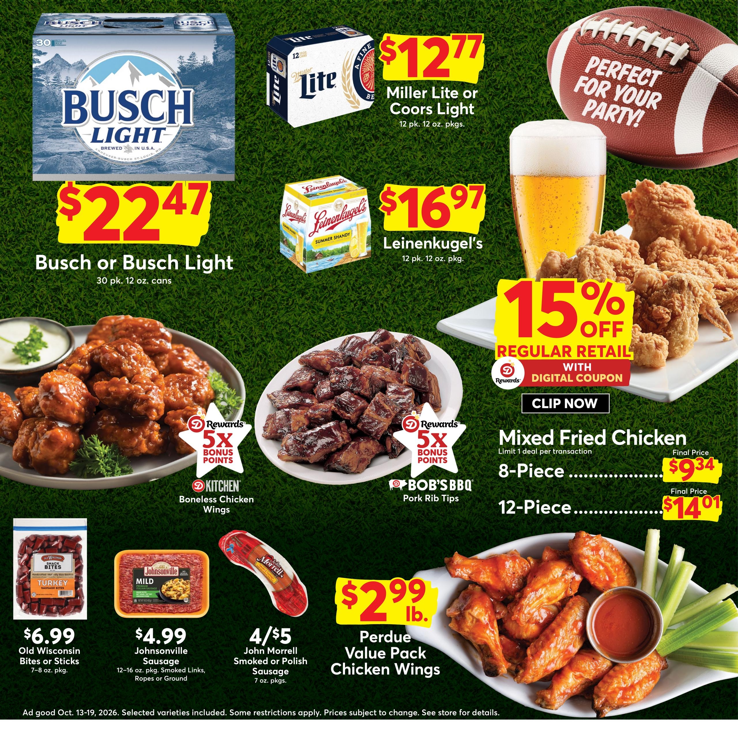 Dierbergs Weekly Ad October 13 - 19, 2026