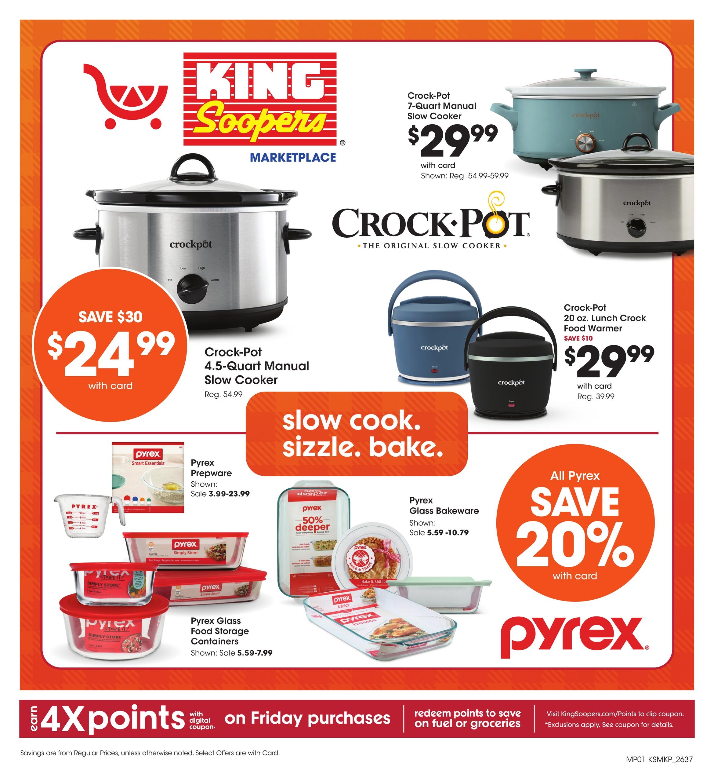King Soopers Home & Apparel Weekly Ad October 14 - 27, 2026
