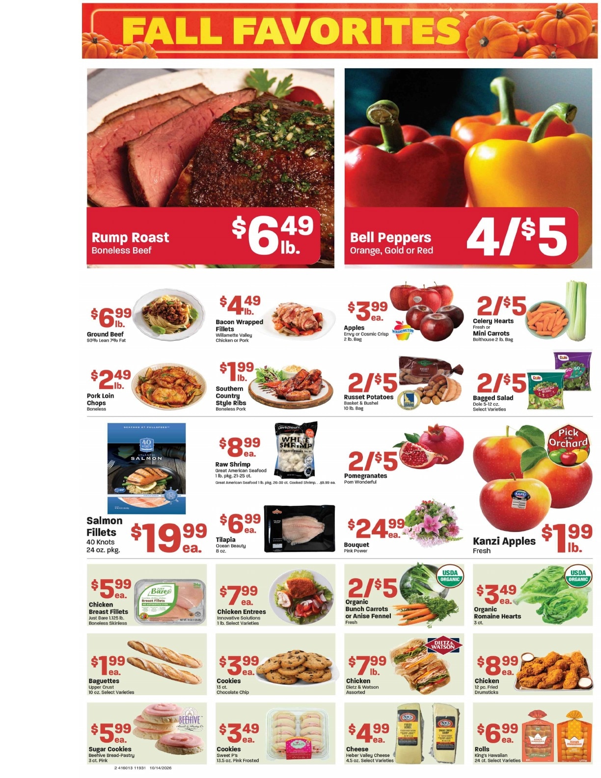 Davis Food & Drug Weekly Ad October 14 - 20, 2026