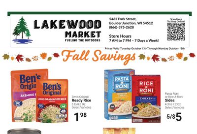 Lakewood Market Weekly Ad October 13 - 19, 2026