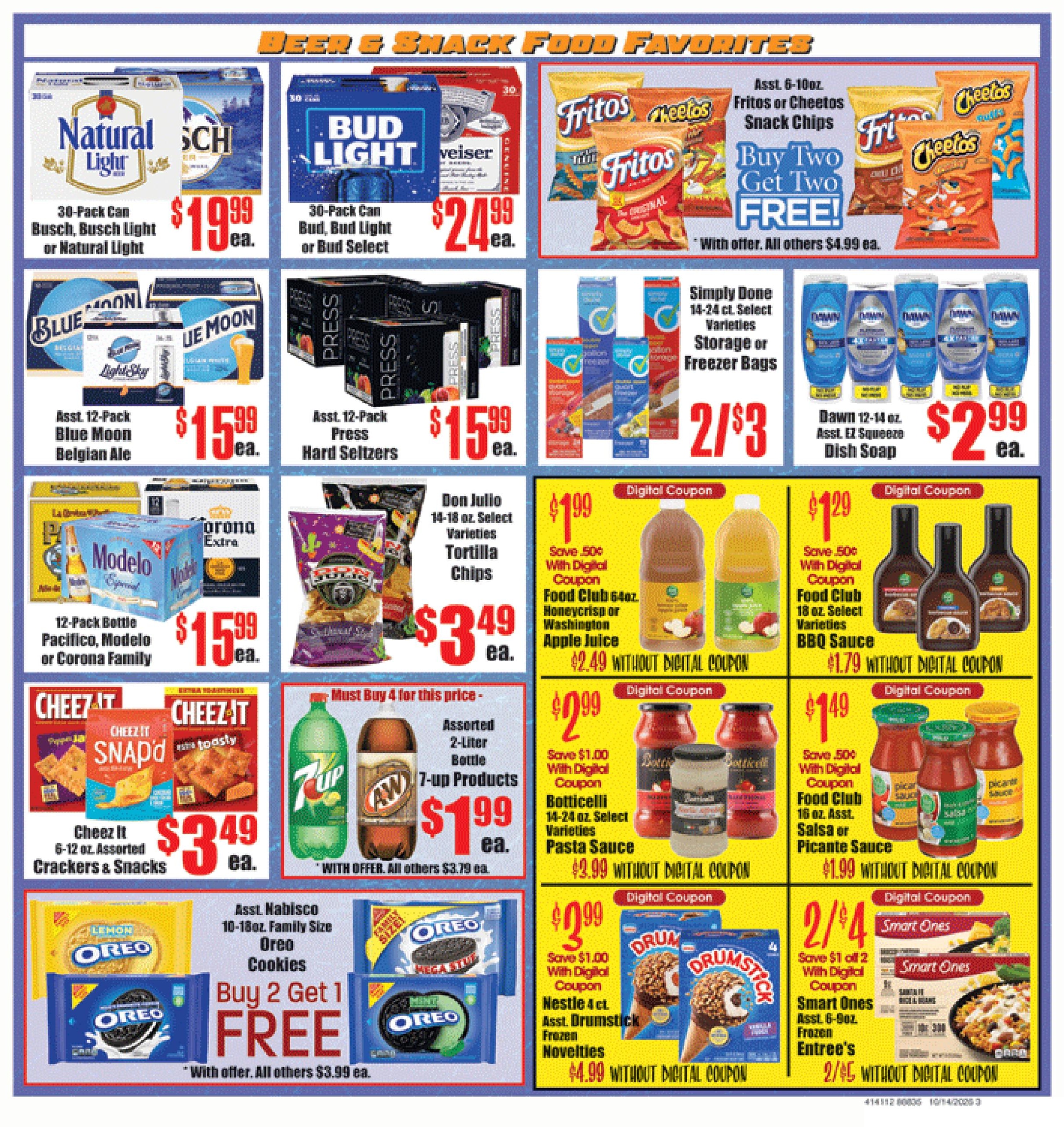 Reams Food Stores Weekly Ad October 13 - 19, 2026
