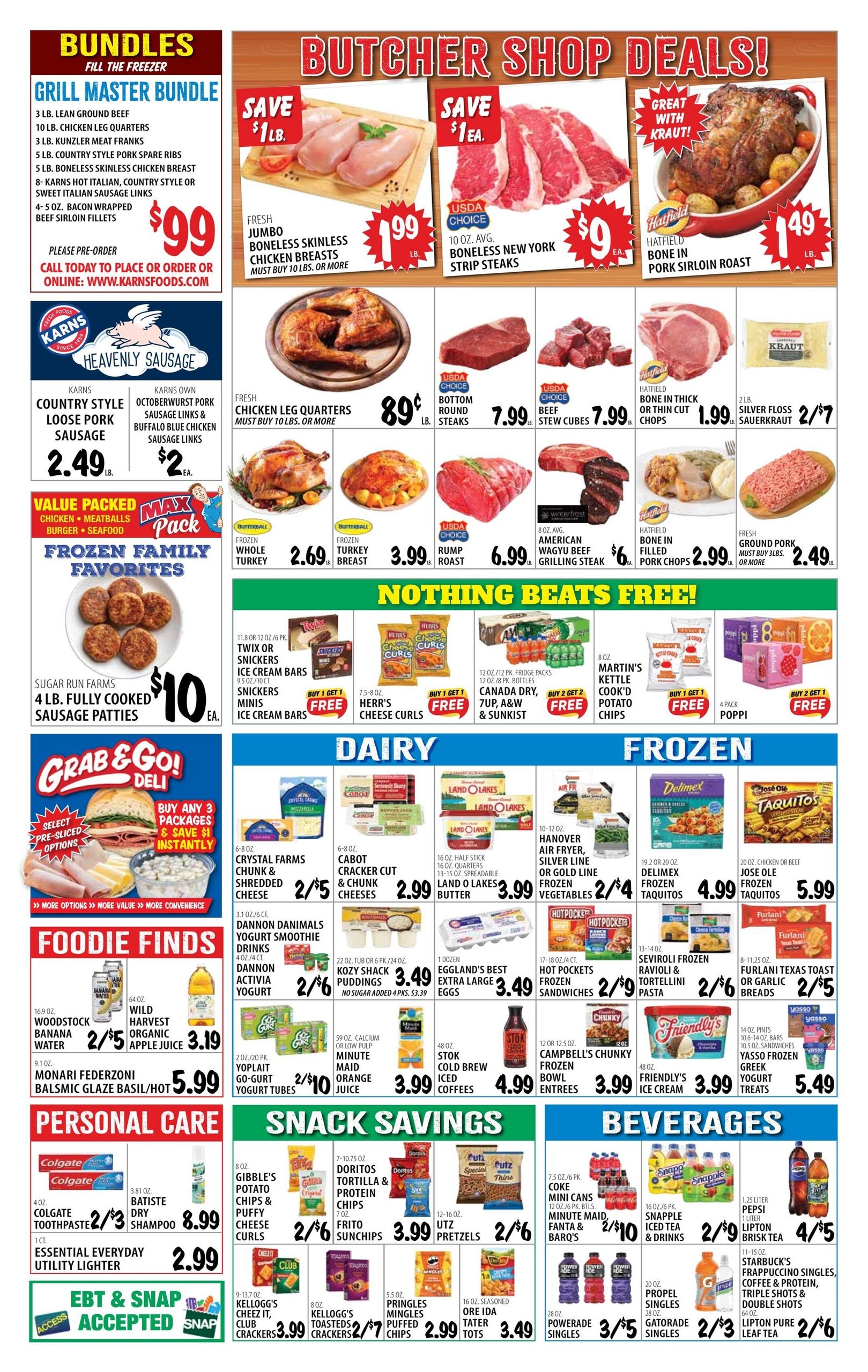 Karns Quality Foods Weekly Ad October 13 - 19, 2026
