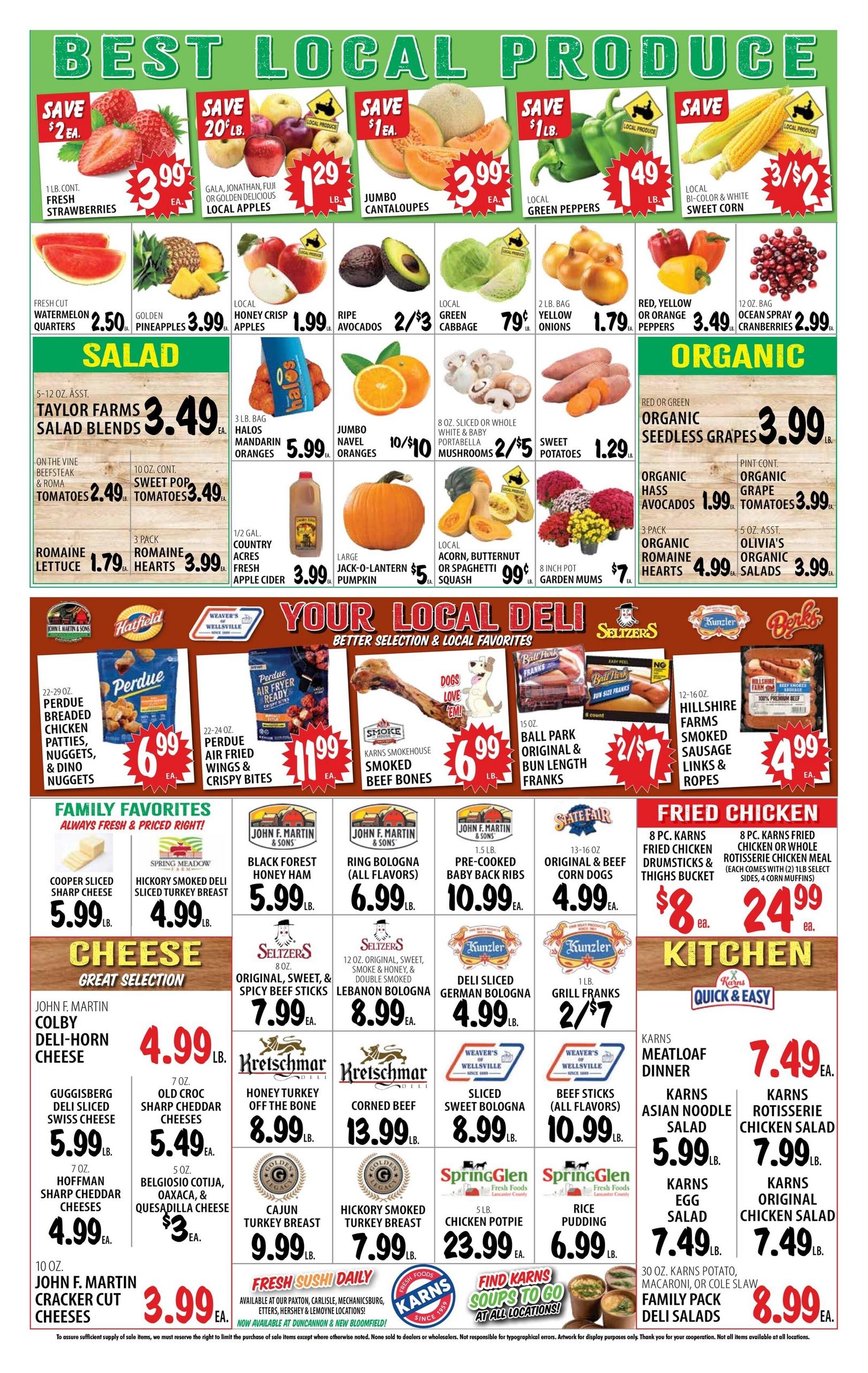 Karns Quality Foods Weekly Ad October 13 - 19, 2026