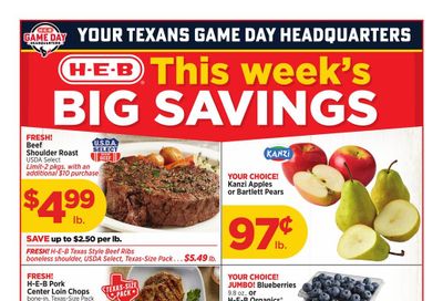 H-E-B (Conroe-Pasadena Area, TX) Weekly Ad October 14 - 20, 2026
