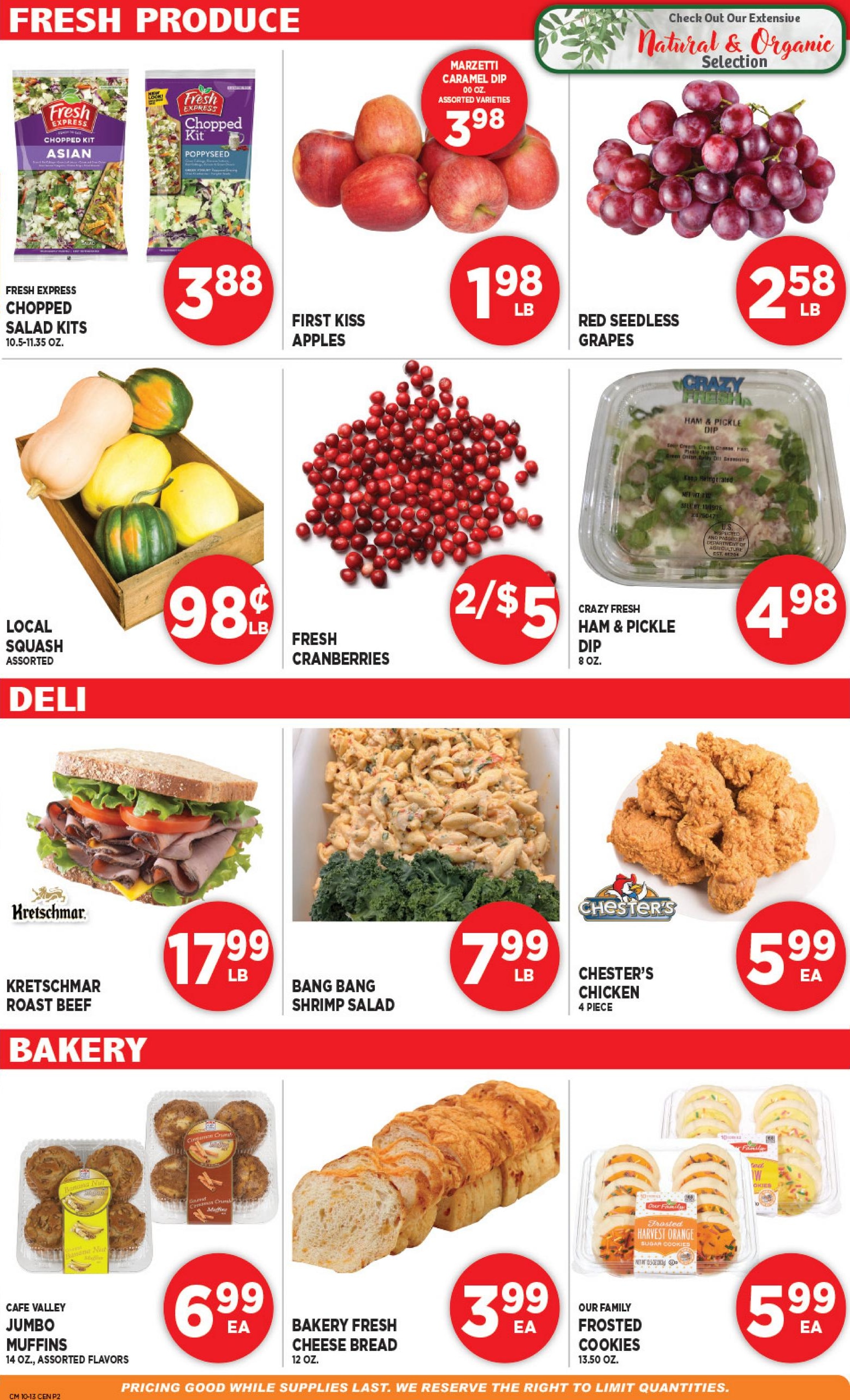 Central Market Weekly Ad October 13 - 19, 2026