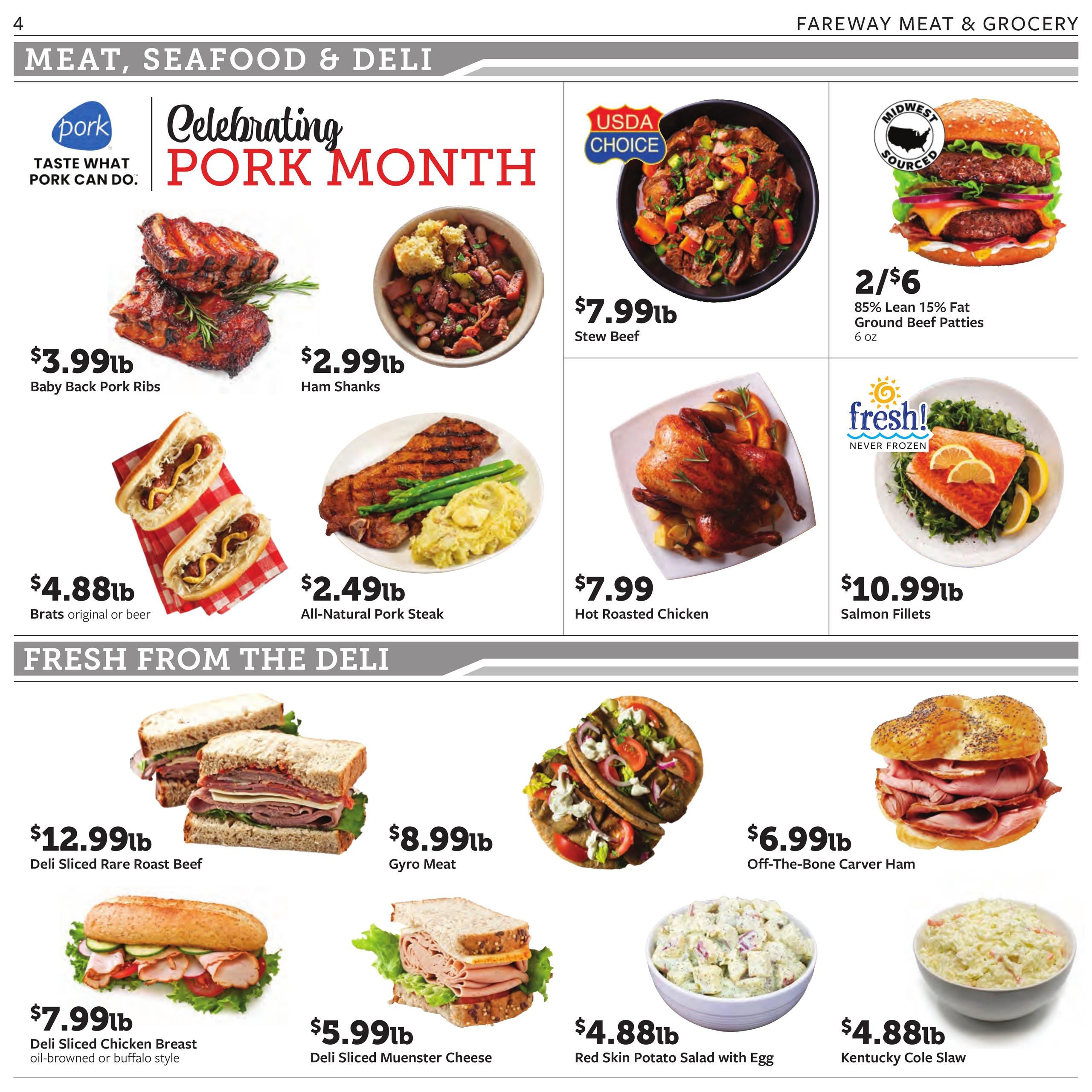 Fareway (Bellevue Area, NE) Weekly Ad October 5 - 17, 2026