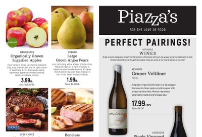 Piazza's Fine Foods Weekly Ad October 19 - 19, 2026